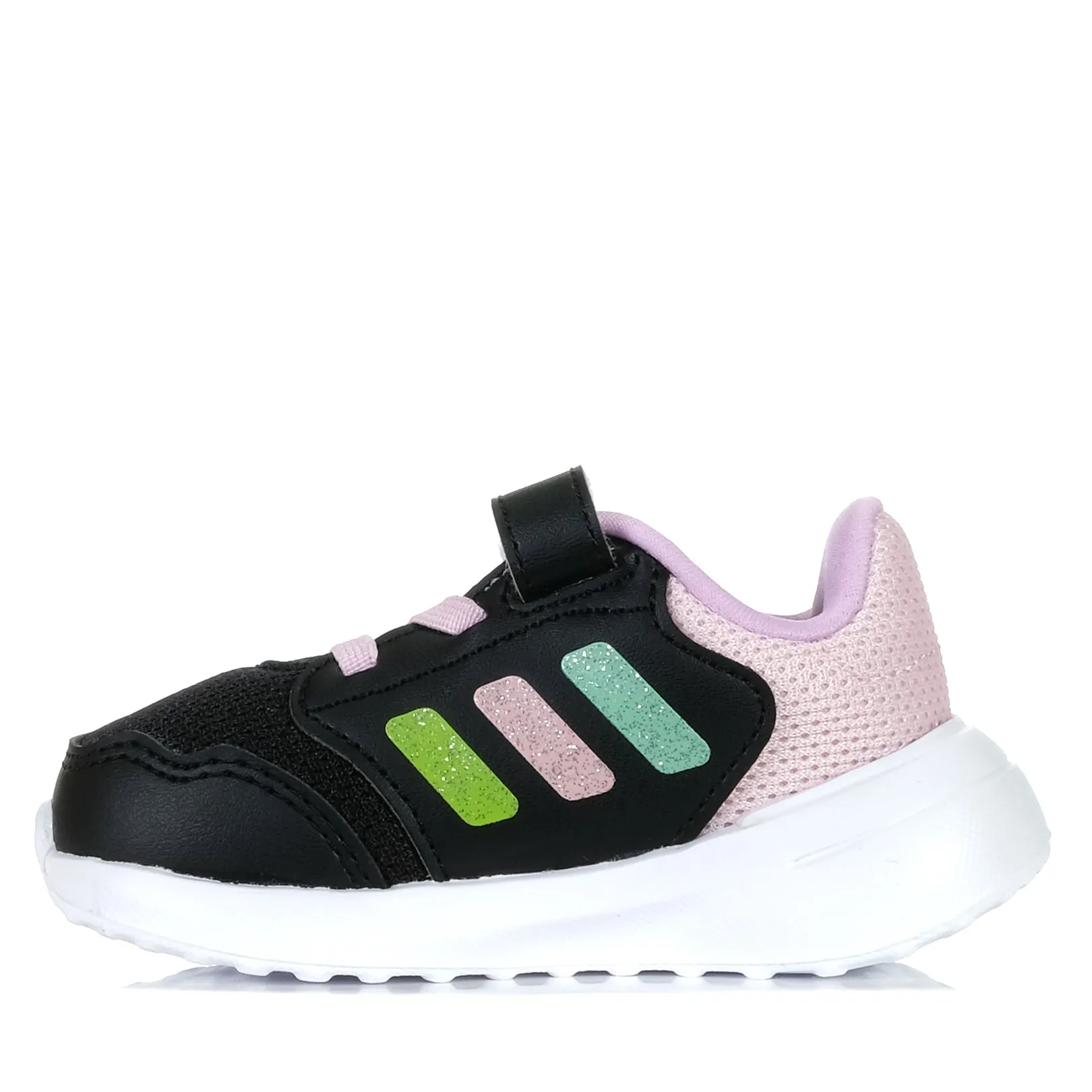 Adidas Tensaur Run 3.0 EL Core Schwarz/Klares Minz Grün Schuhe_Adidas