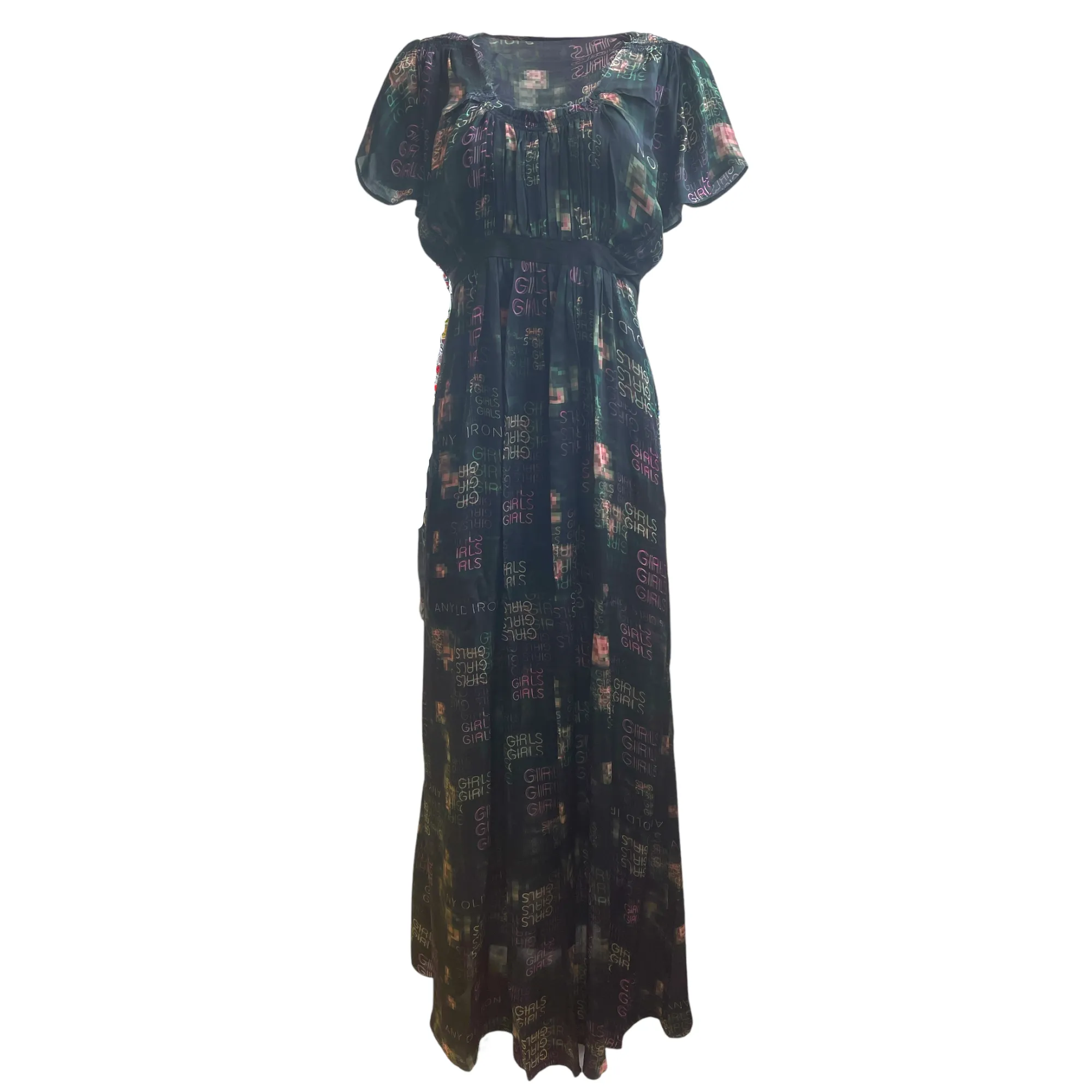 Jedes Alteisen Green Goddess Kleid