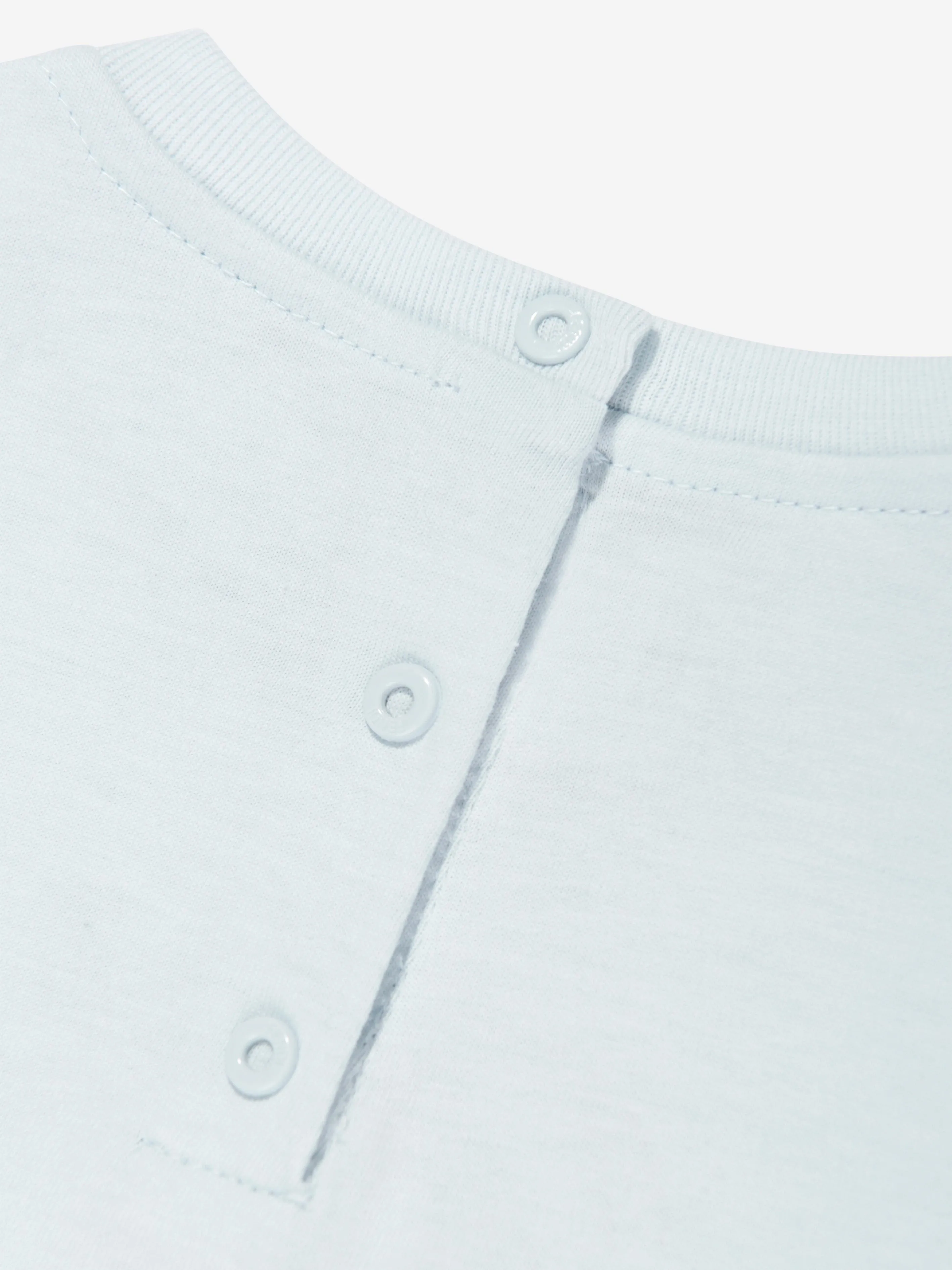 Baby-Tier-Logo T-Shirt in Blau