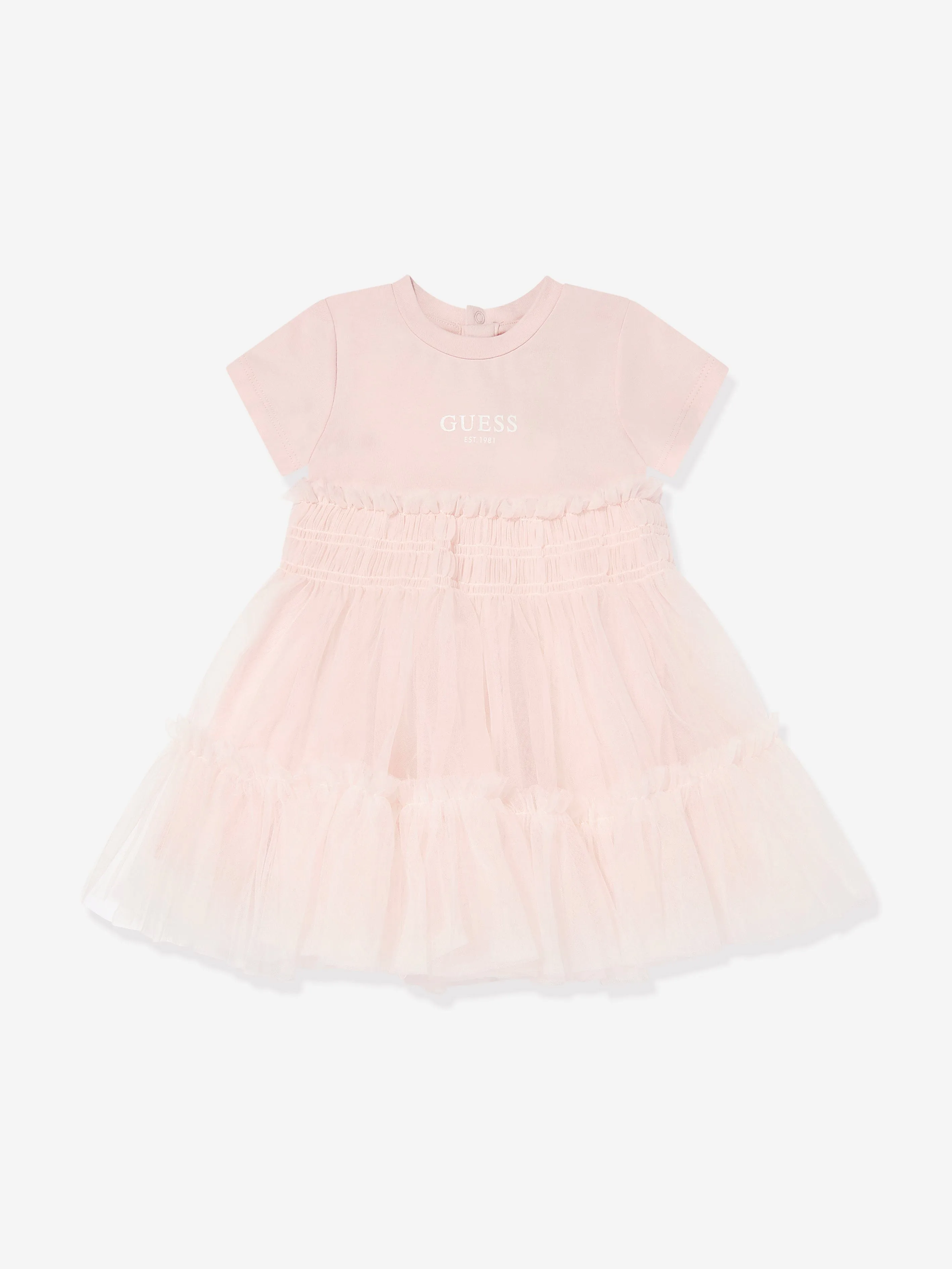 Rosa Kleid für Babygirls mit Schlüpfer