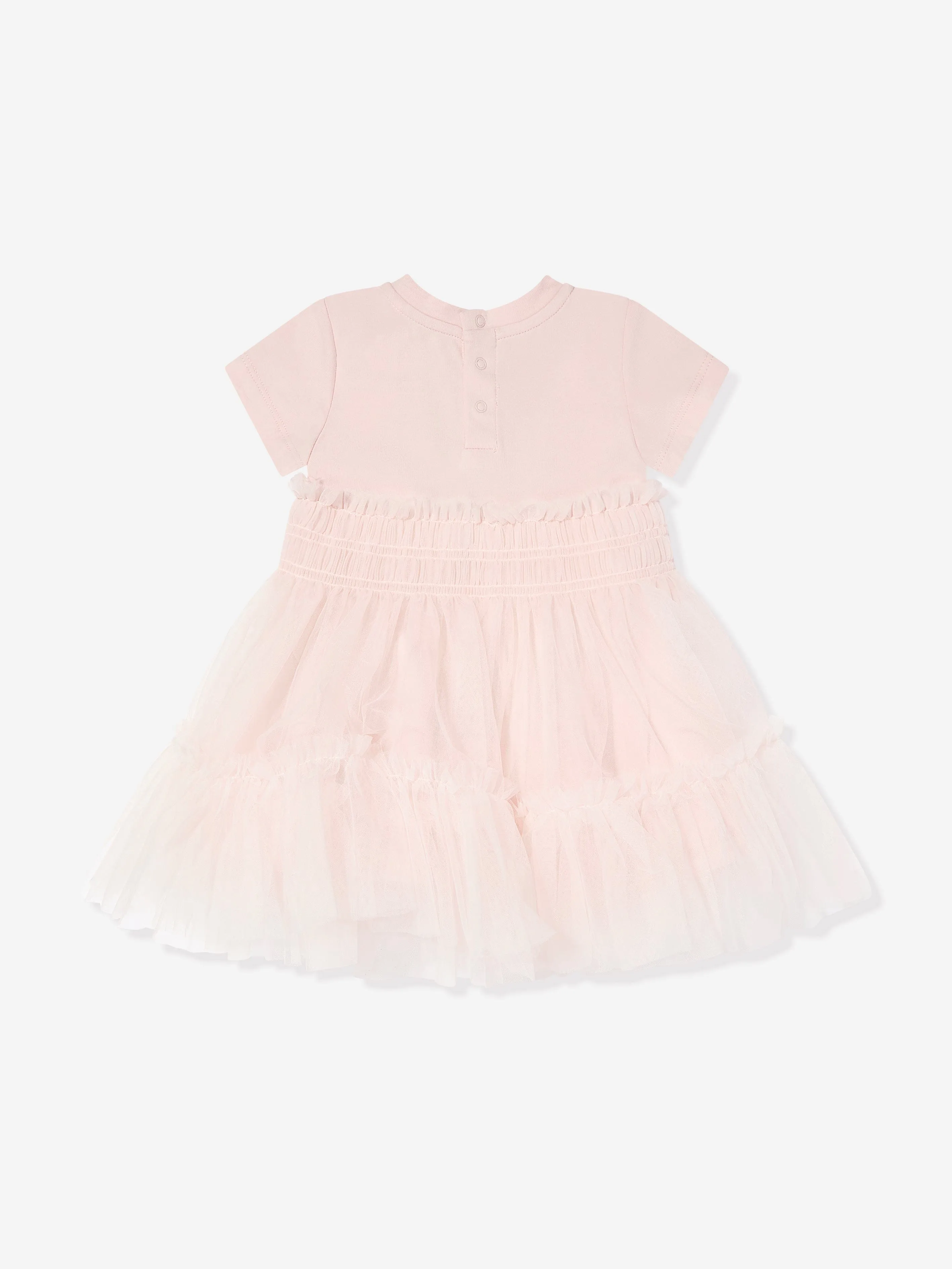 Rosa Kleid für Babygirls mit Schlüpfer