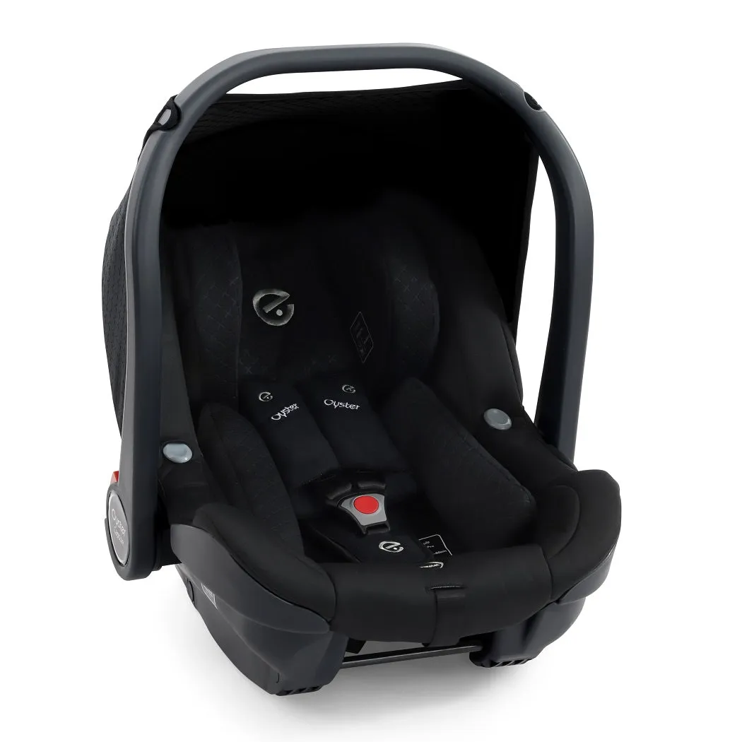 BabyStyle Oyster 4 LUXURY Bundle - 7-teilig - Rabenschwarz