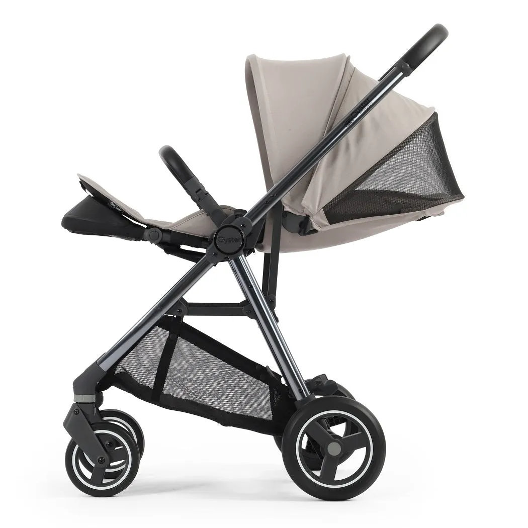 BabyStyle Oyster Gravity  9-teiliges CabrioFix Bundle - Stein