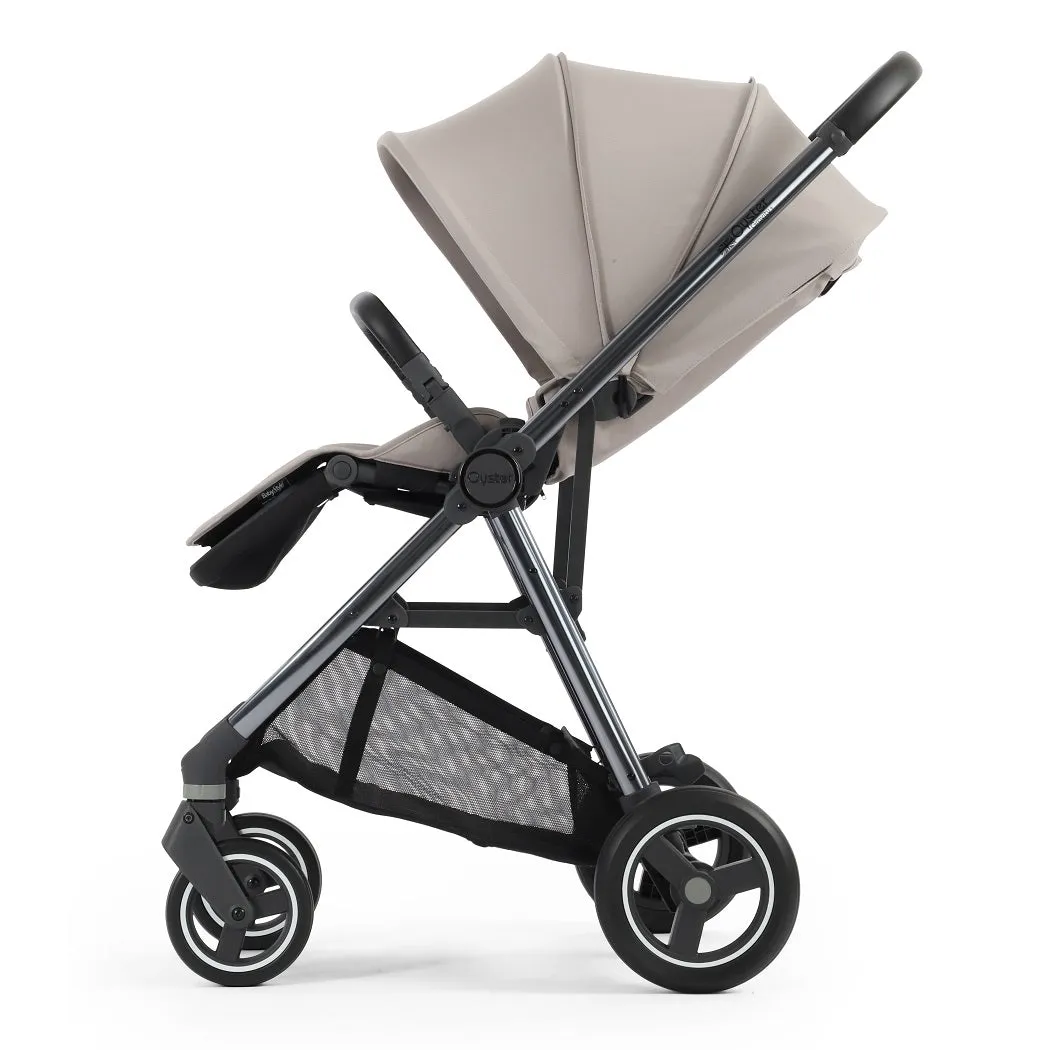BabyStyle Oyster Gravity  9-teiliges CabrioFix Bundle - Stein