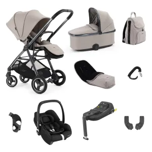 BabyStyle Oyster Gravity  9-teiliges CabrioFix Bundle - Stein