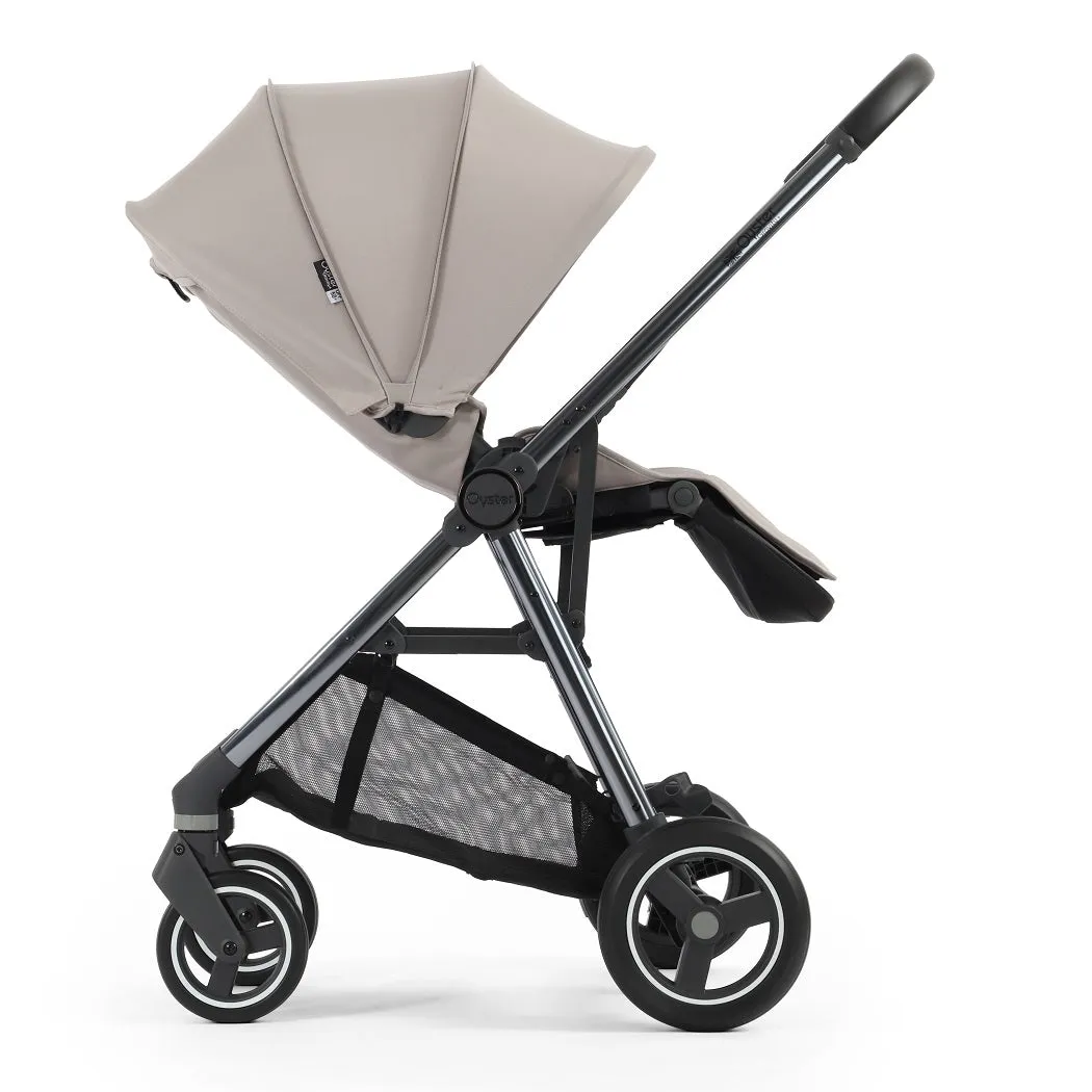 BabyStyle Oyster Gravity  9-teiliges CabrioFix Bundle - Stein