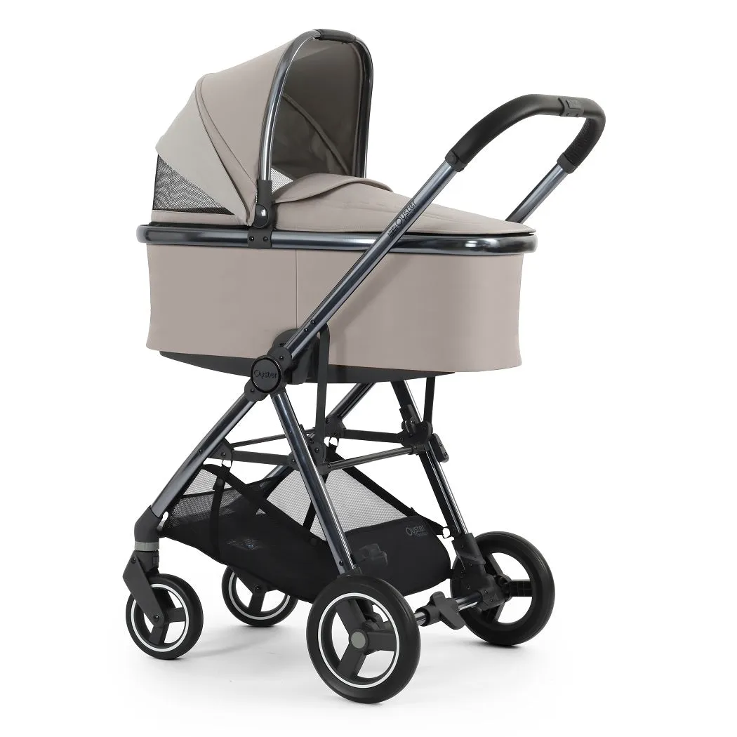 BabyStyle Oyster Gravity  9-teiliges CabrioFix Bundle - Stein