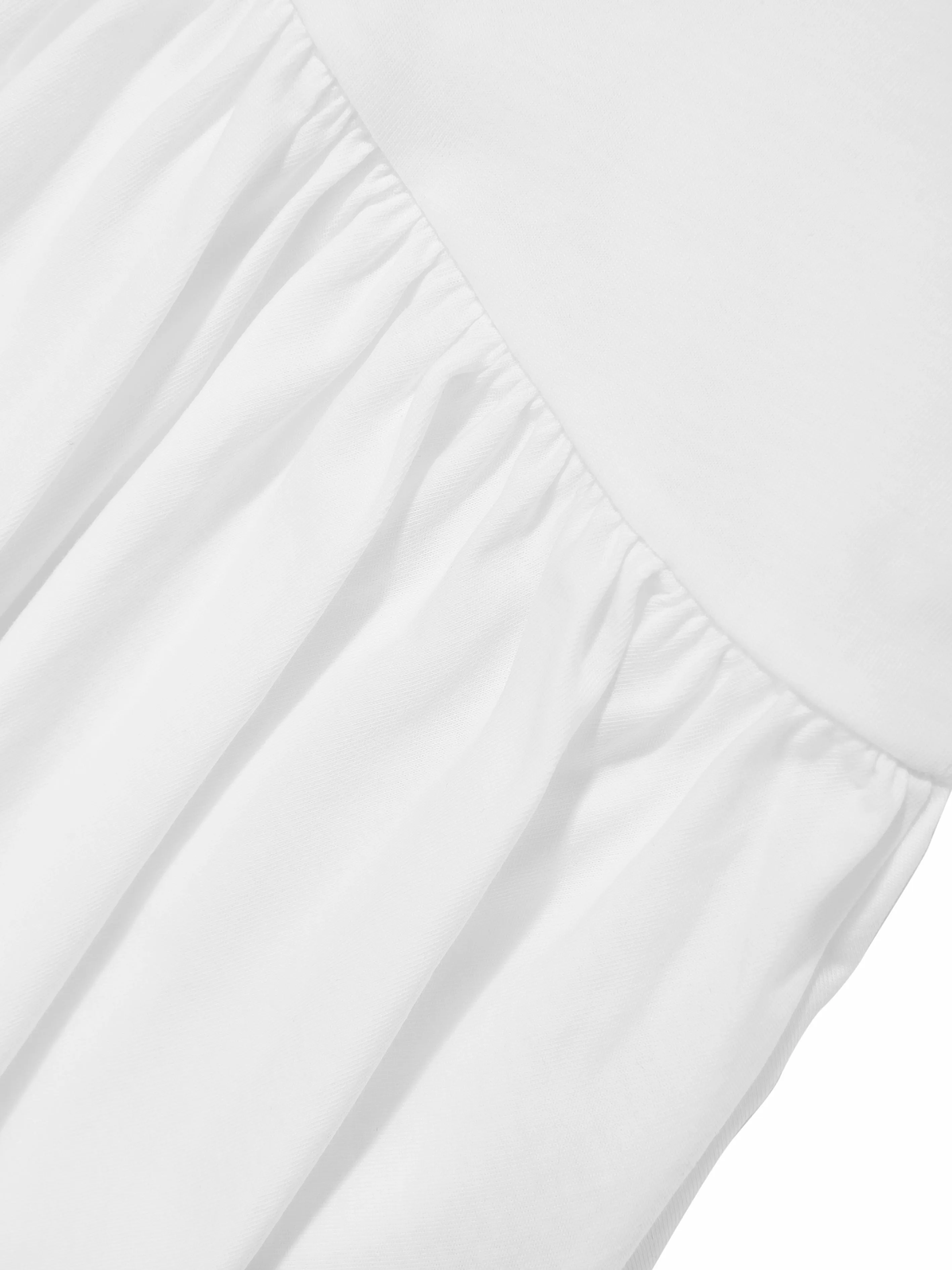 Balmain Mädchen Jersey Rüschenkleid in Weiß