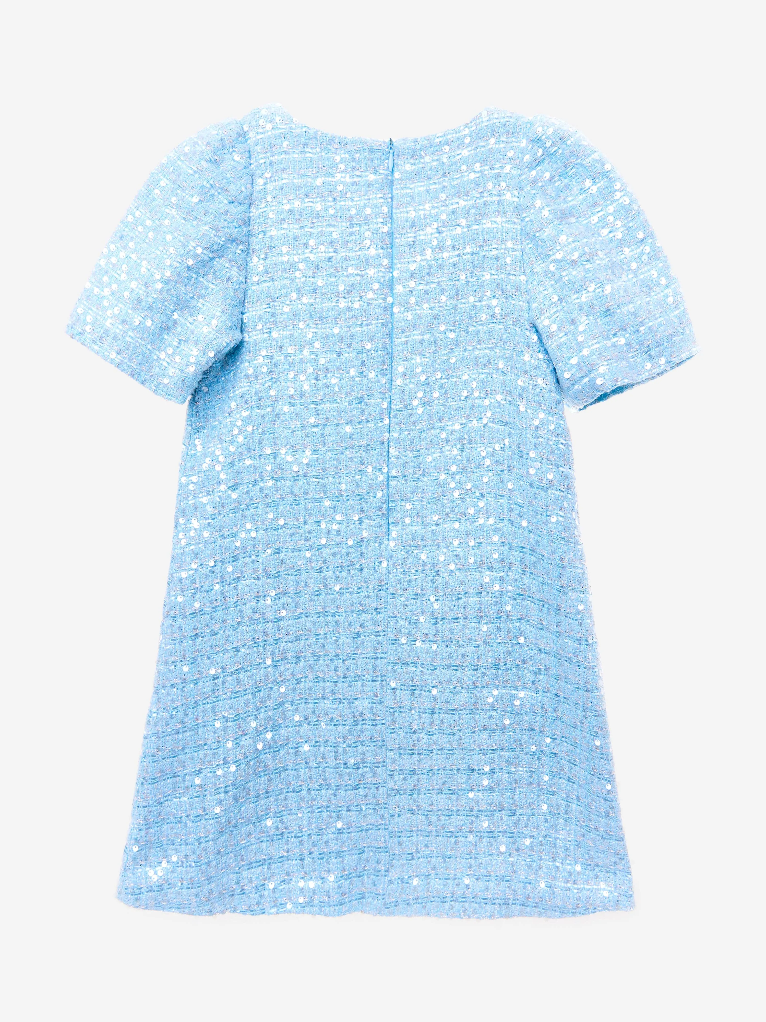 BCBG Girls Tweedkleid in Blau