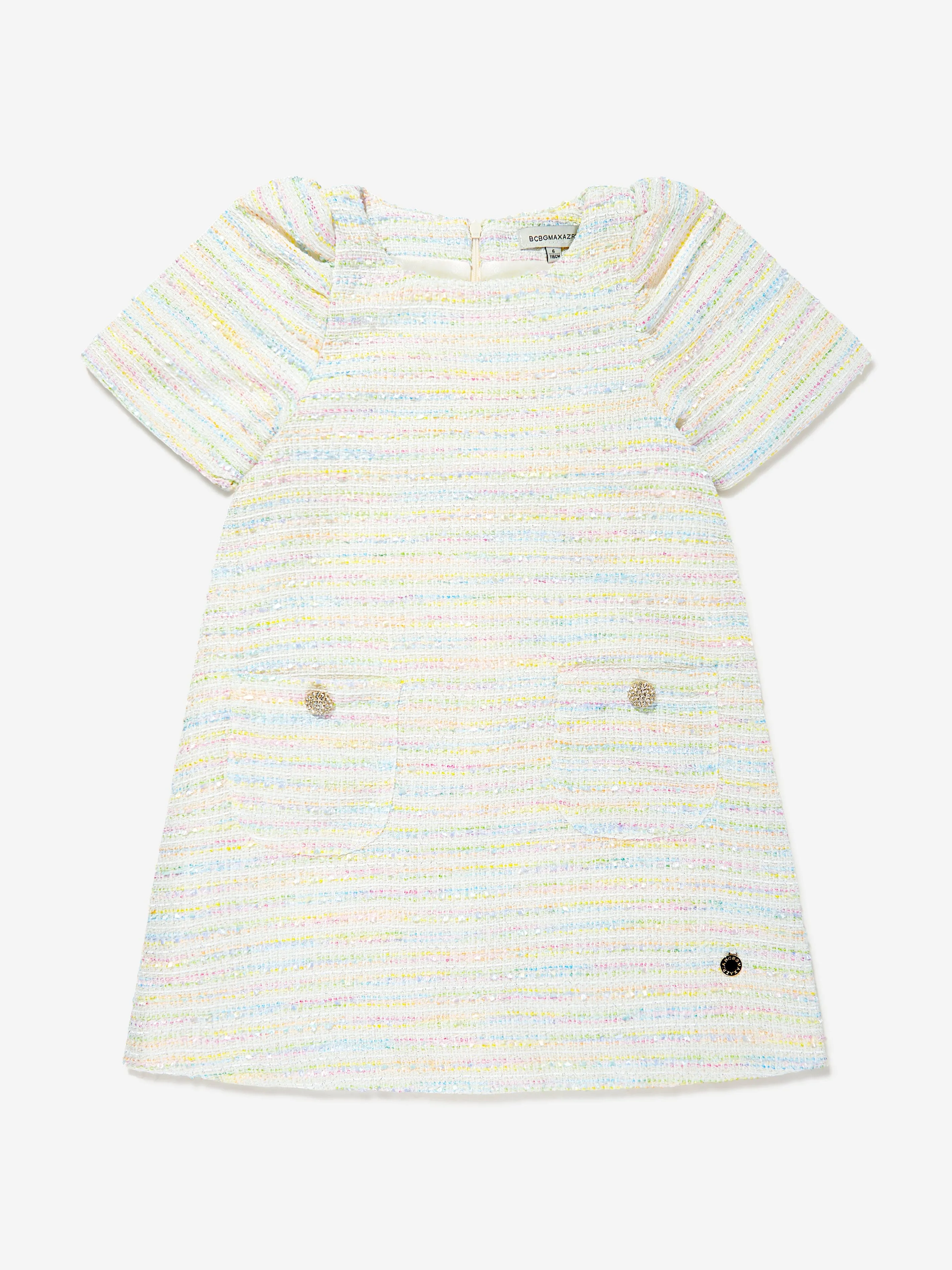 BCBG Girls Tweedkleid in Blau