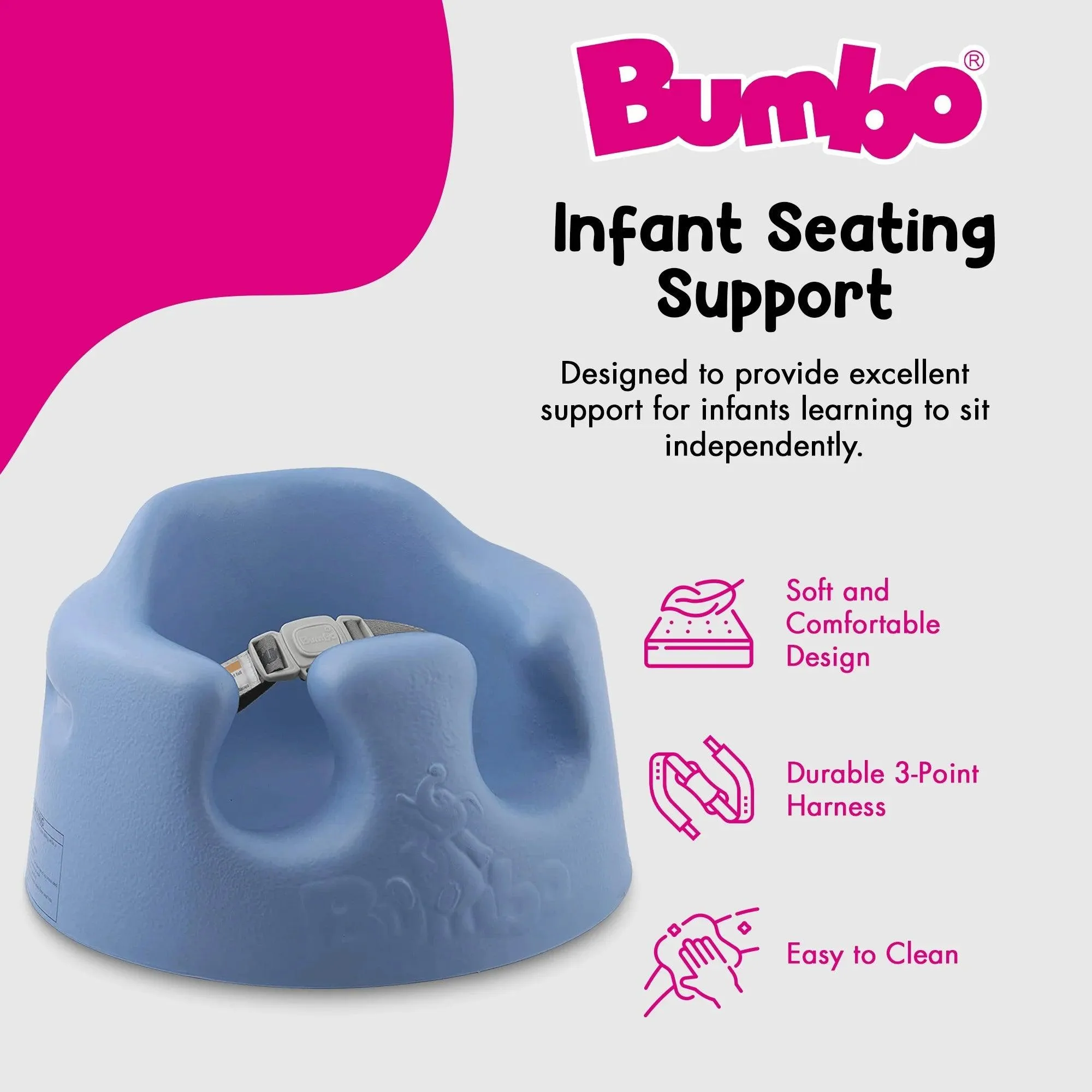 Bumbo Classic Baby-Bodensitz für Kleinkinder