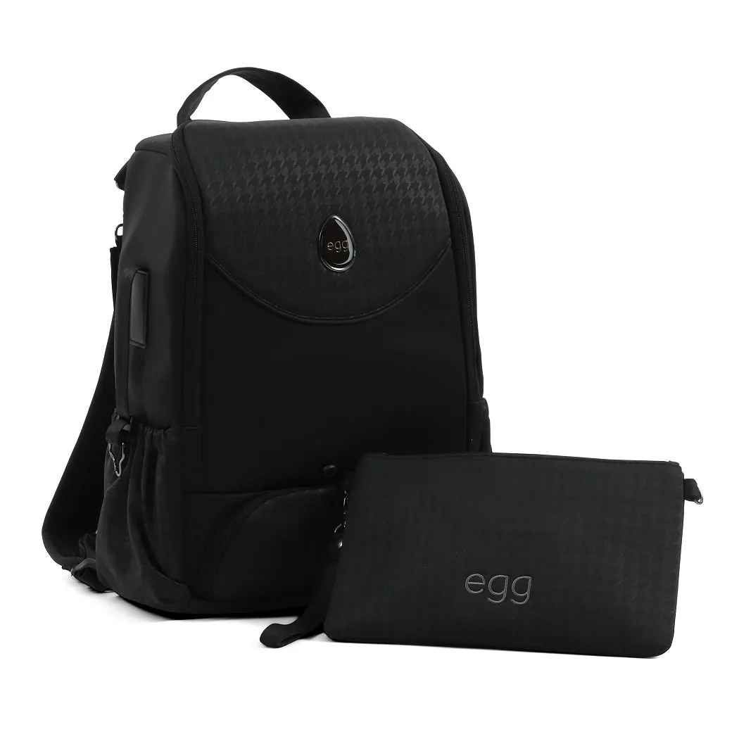 egg3 Hahnentritt Schwarz Special Edition - Luxus-Set mit Maxi-Cosi Pebble 360 Pro²
