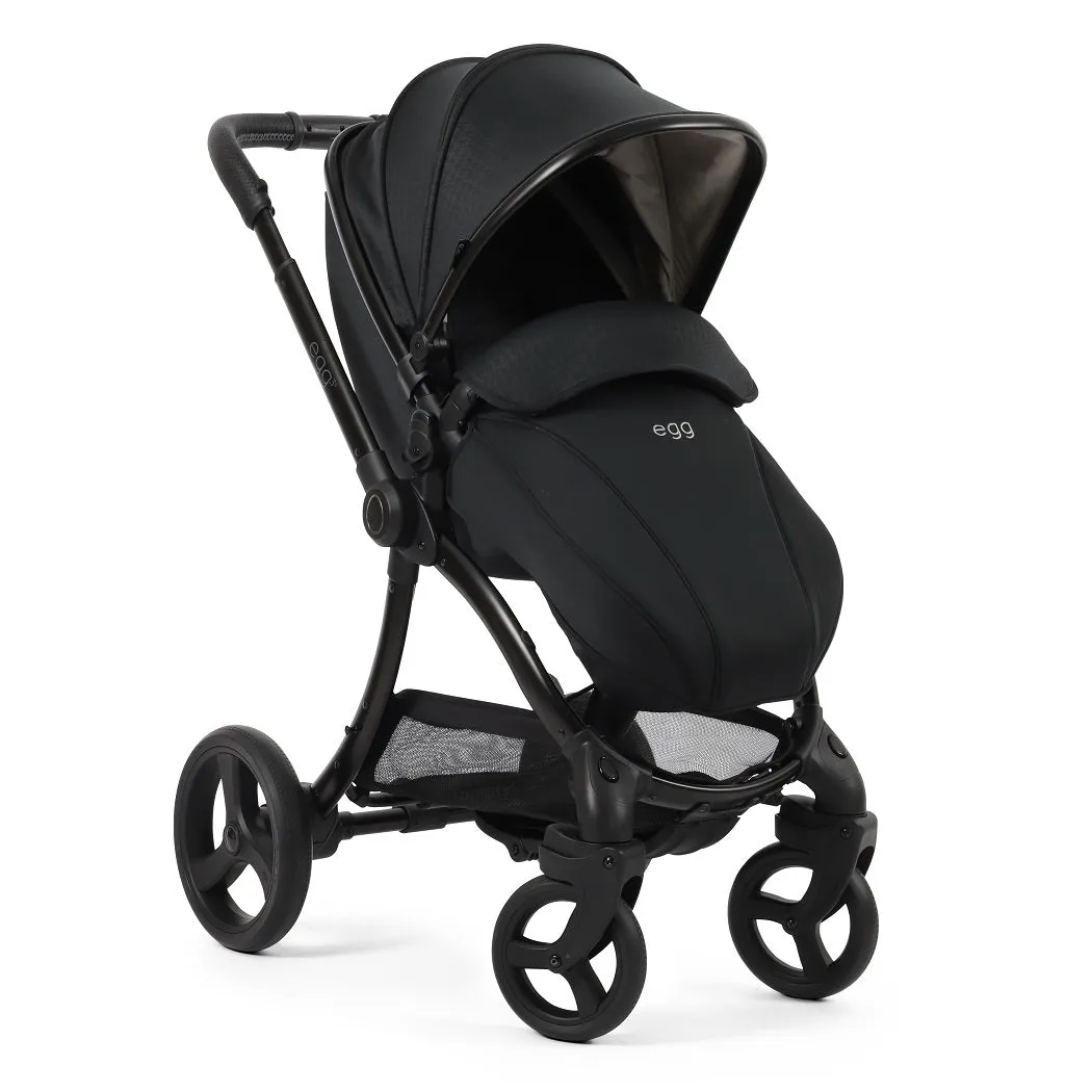 egg3 Hahnentritt Schwarz Special Edition - Luxus-Set mit Maxi-Cosi Pebble 360 Pro²