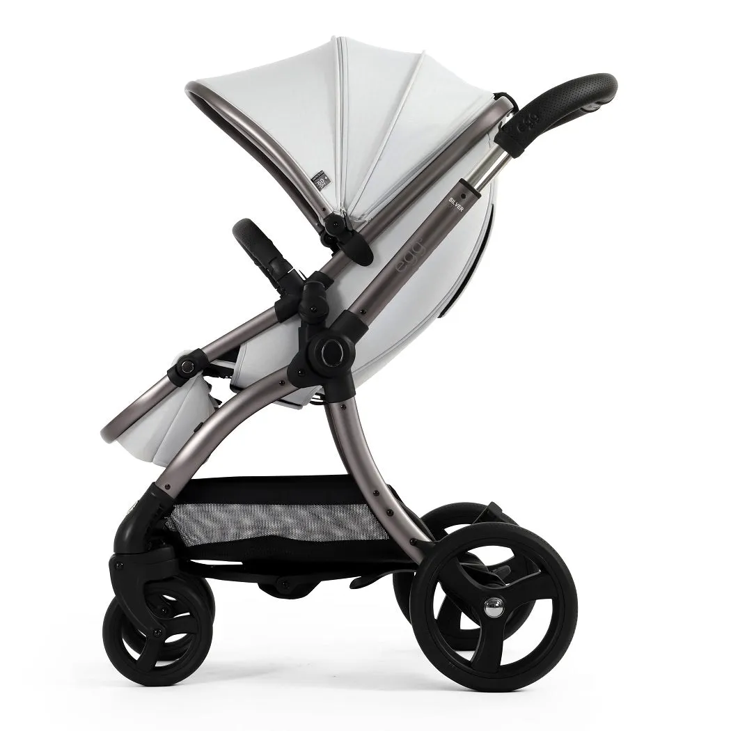egg3 Hahnentritt Silber Special Edition - Luxus-Set mit Maxi-Cosi Pebble 360 Pro²