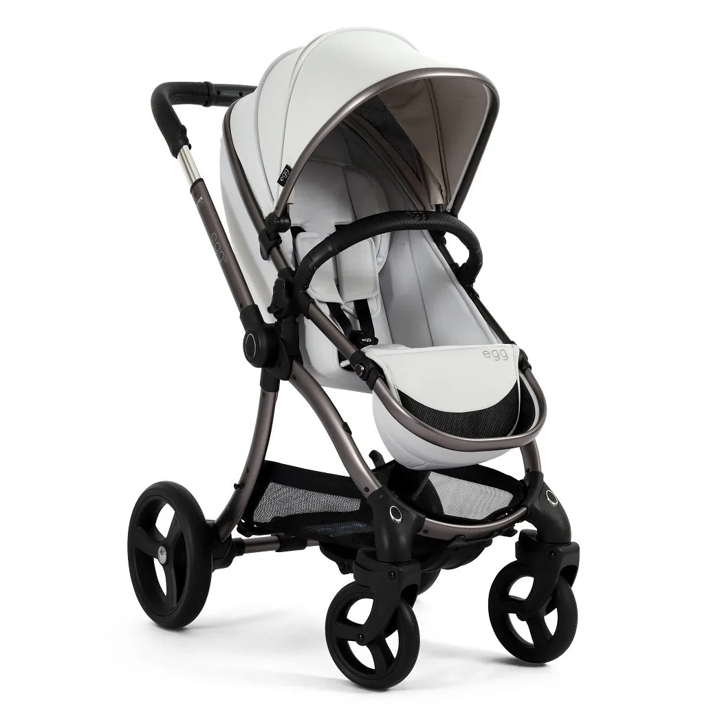 egg3 Hahnentritt Silber Special Edition - Luxus-Set mit Maxi-Cosi Pebble 360 Pro²