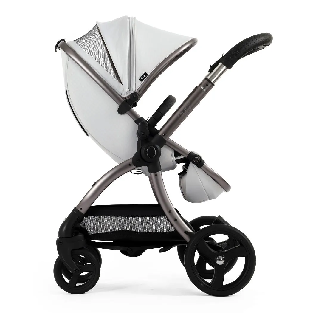egg3 Hahnentritt Silber Special Edition - Luxus-Set mit Maxi-Cosi Pebble 360 Pro²
