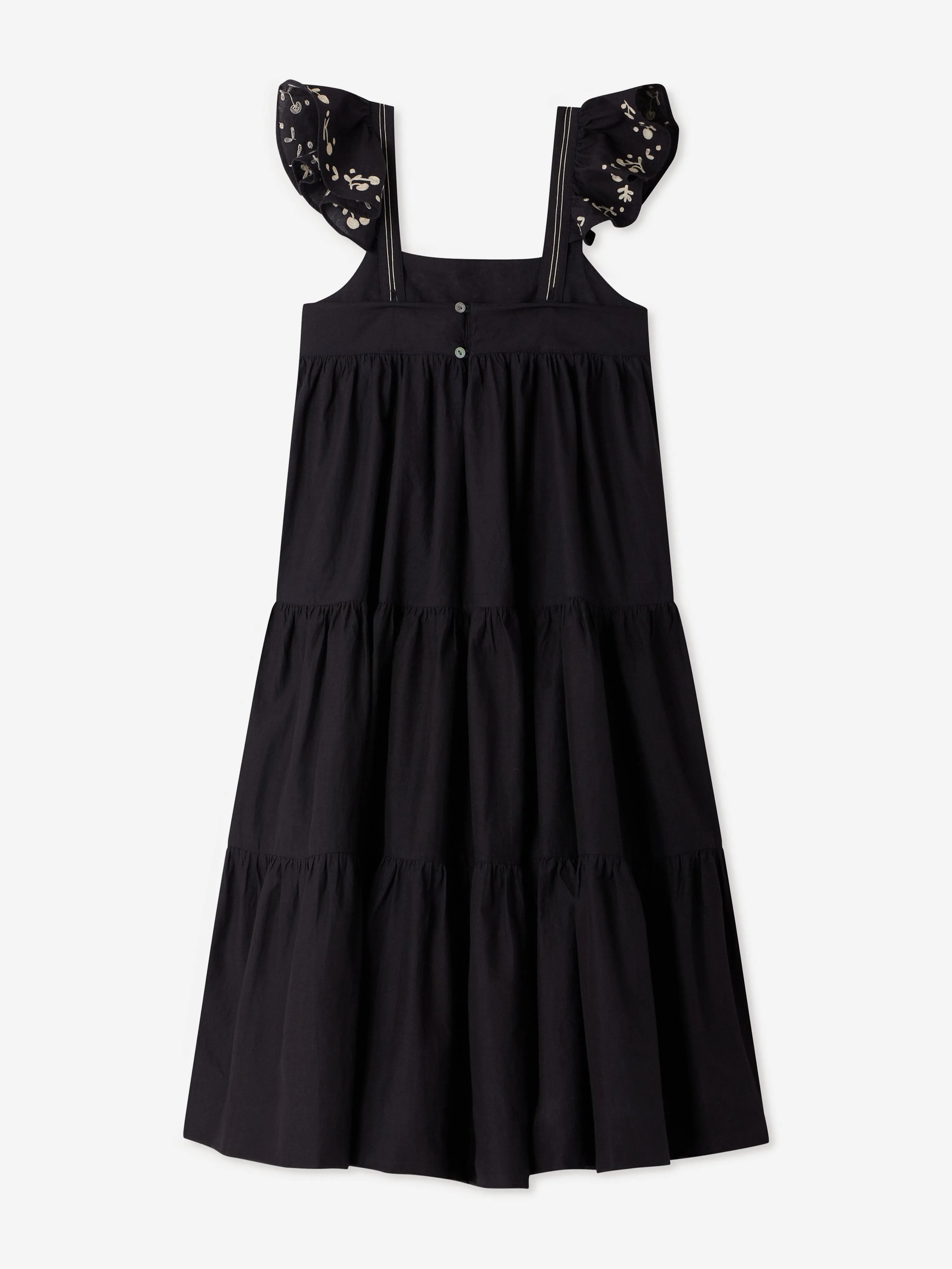 Cora Kleid für Mädchen in Schwarz