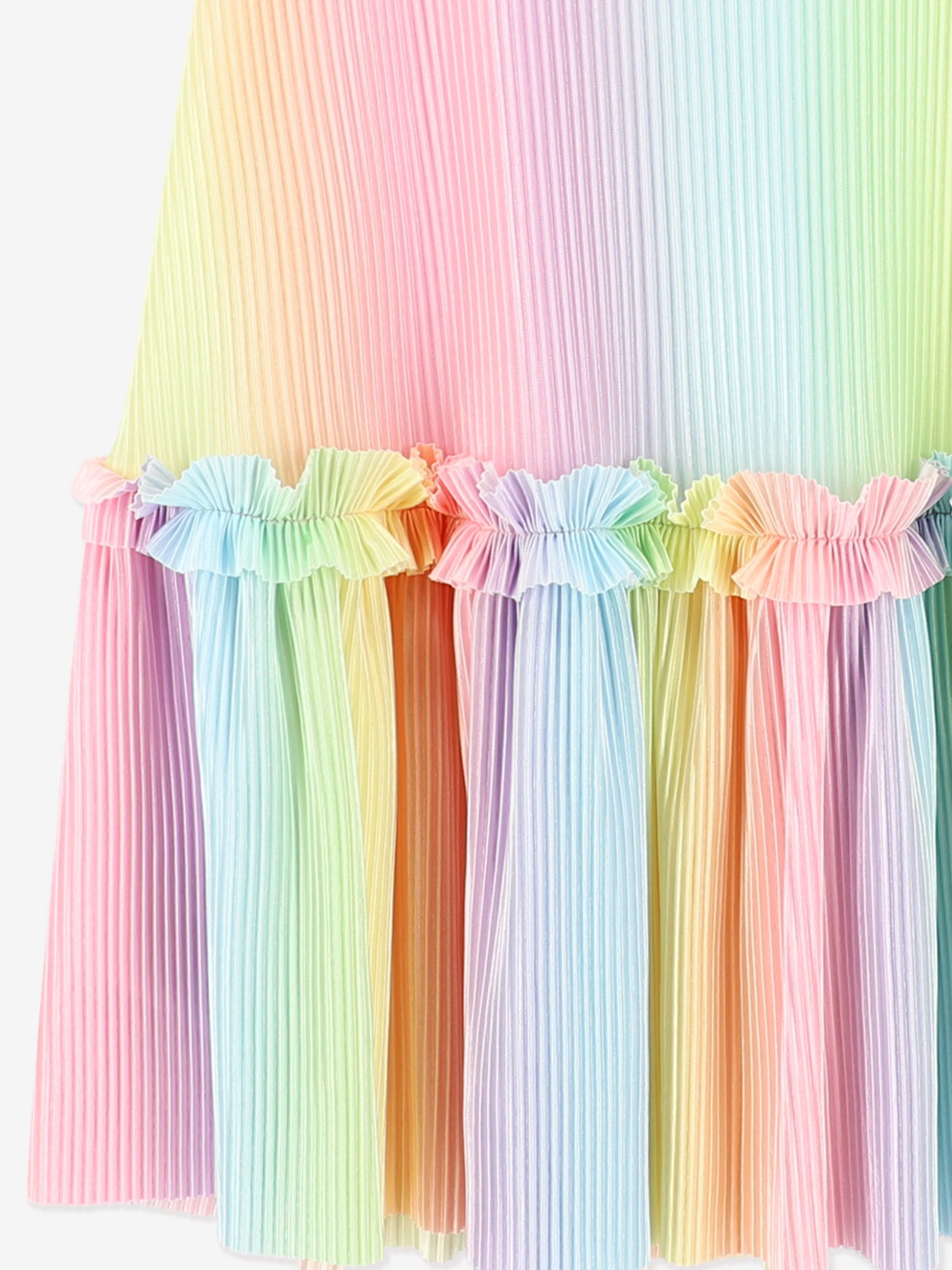Mädchen Ember Plisseekleid in Mehrfarbig