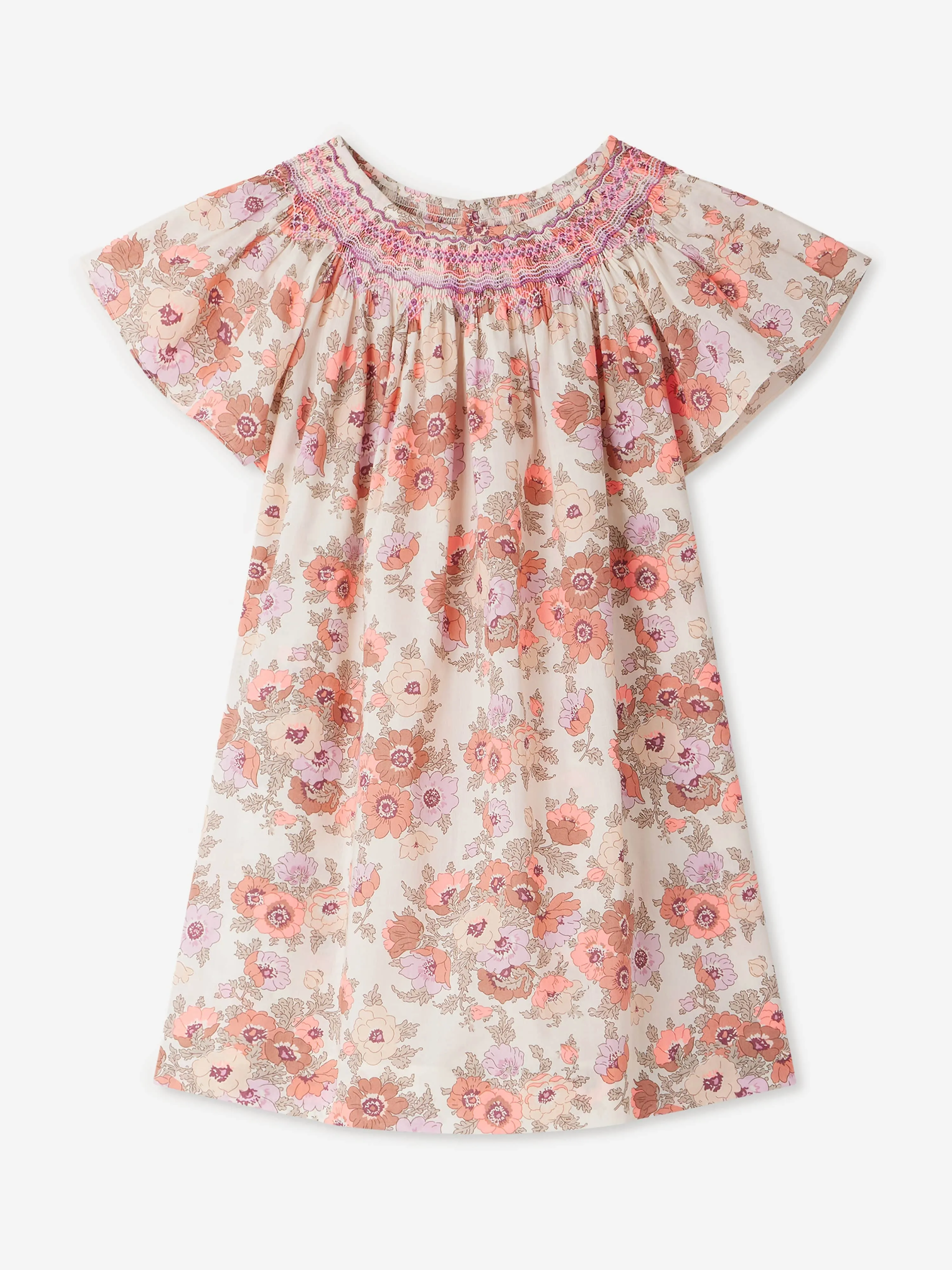 Mädchen Blumen Arlene Kleid in Rosa