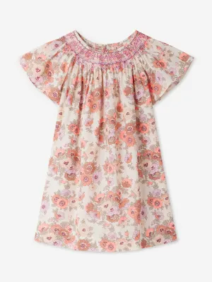 Mädchen Blumen Arlene Kleid in Rosa