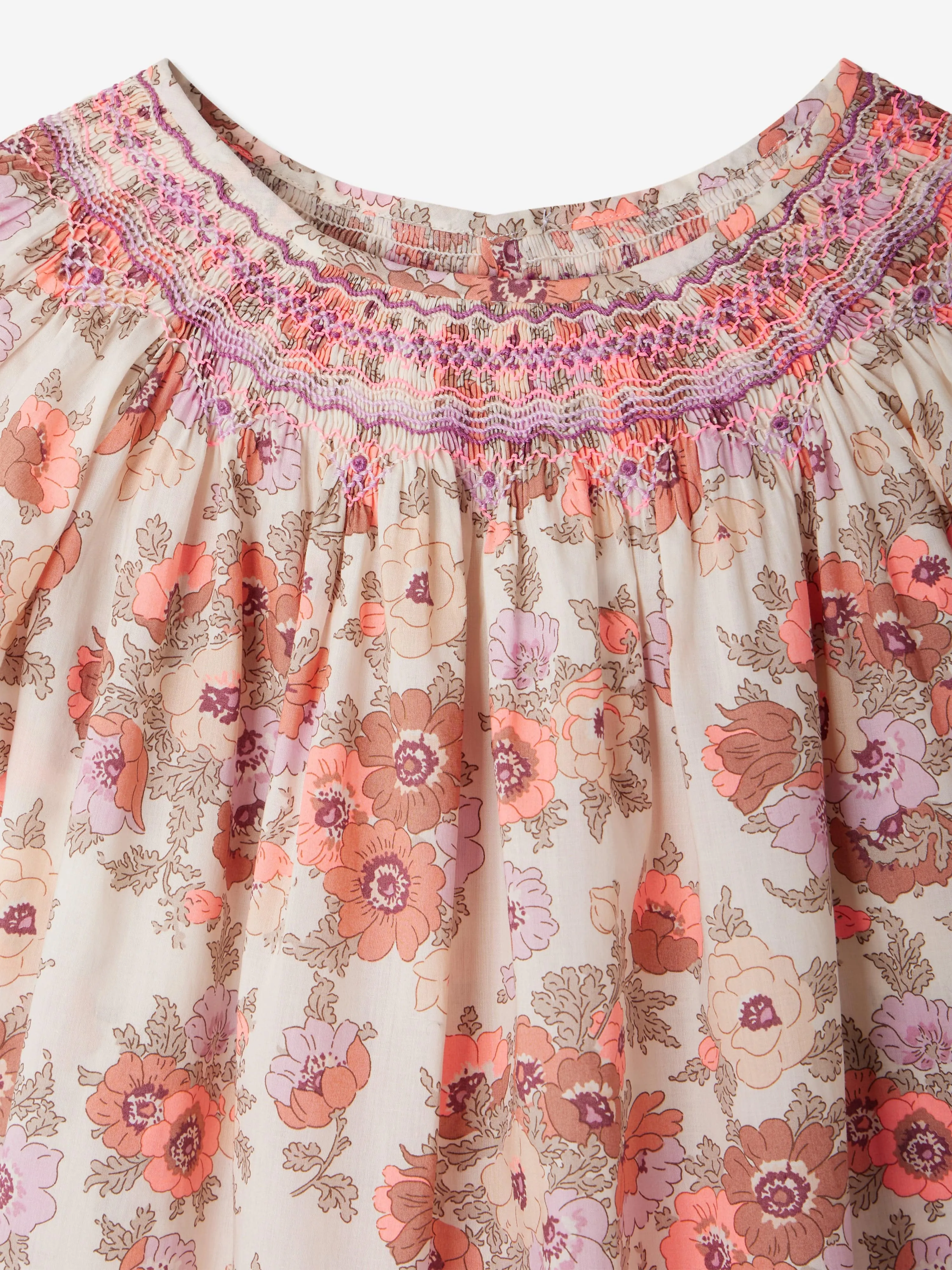 Mädchen Blumen Arlene Kleid in Rosa