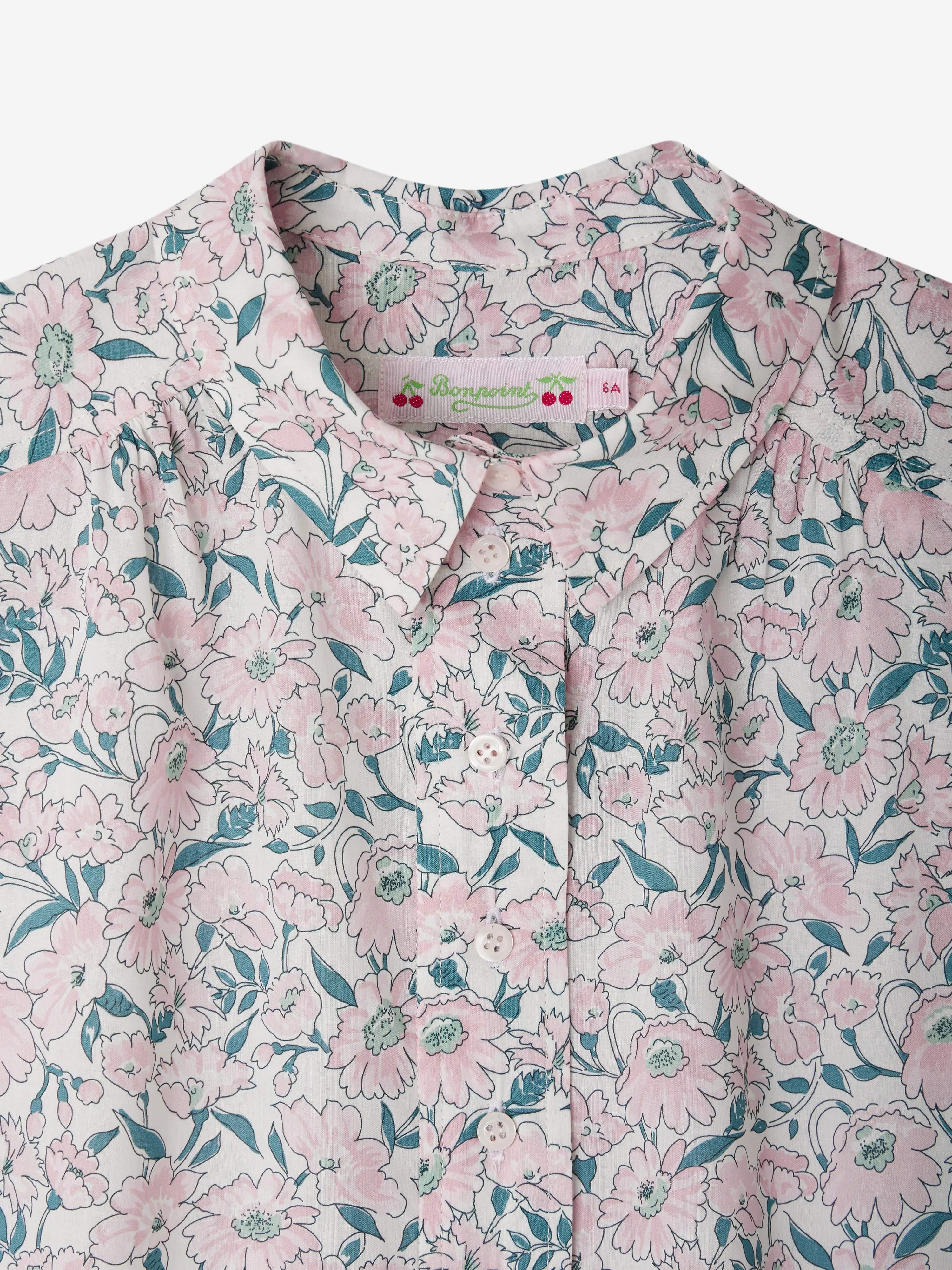 Mädchen Blumen Emiliana Kleid in Rosa
