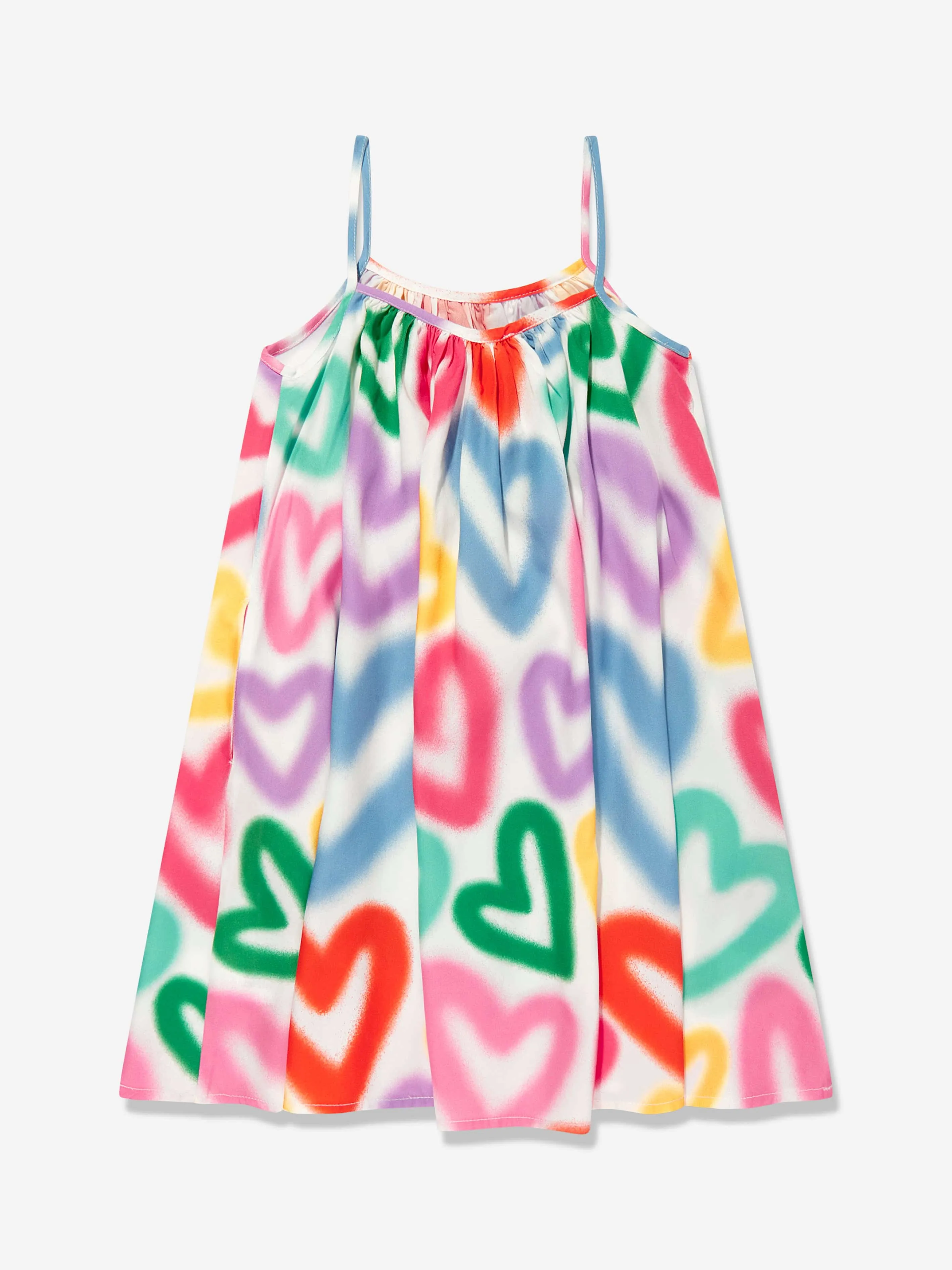 Mädchenherz-Sommerkleid in Mehrfarben