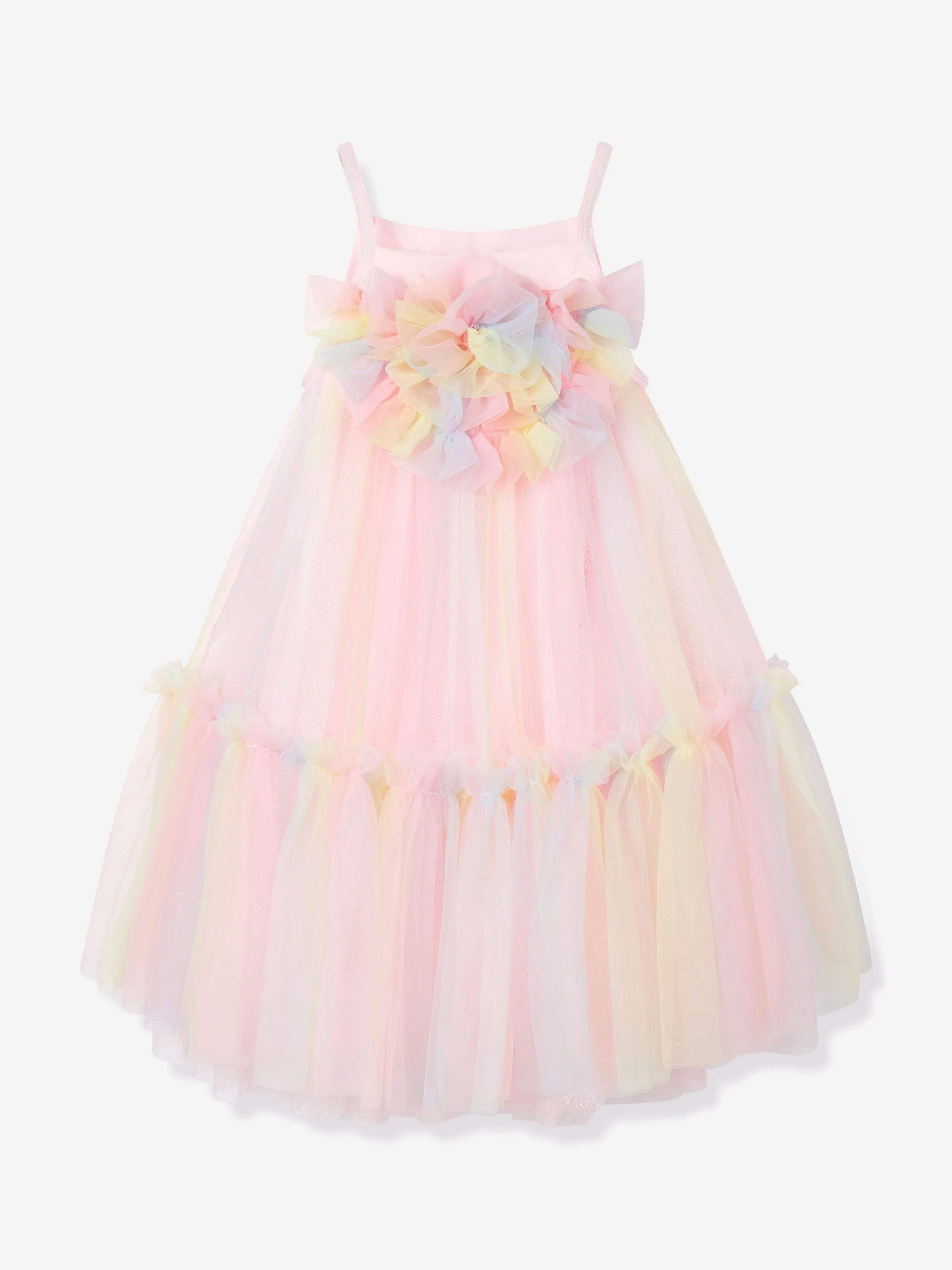 Mädchen Rosheen Tüllkleid in Rosa