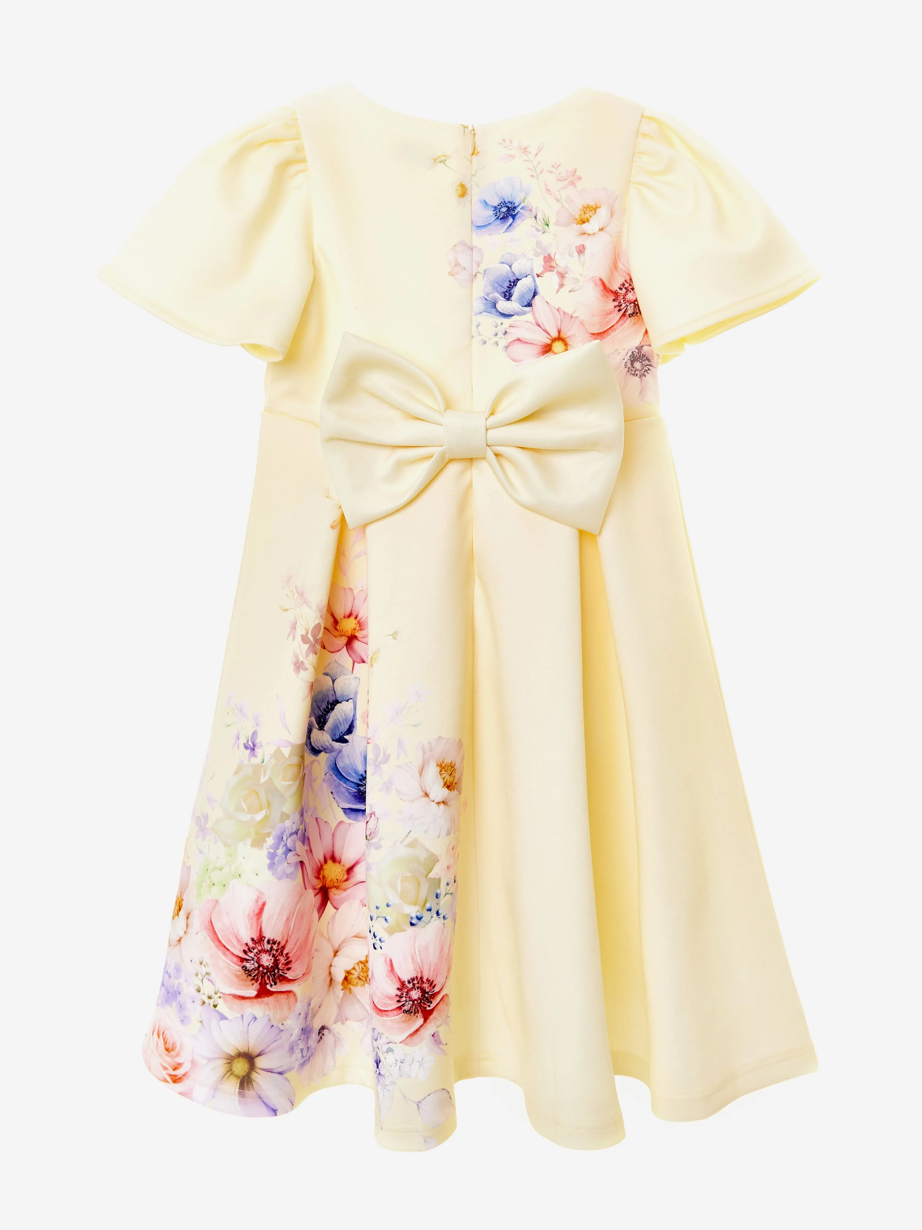 Mädchen Sonnenlicht Serenade Kleid in Gelb