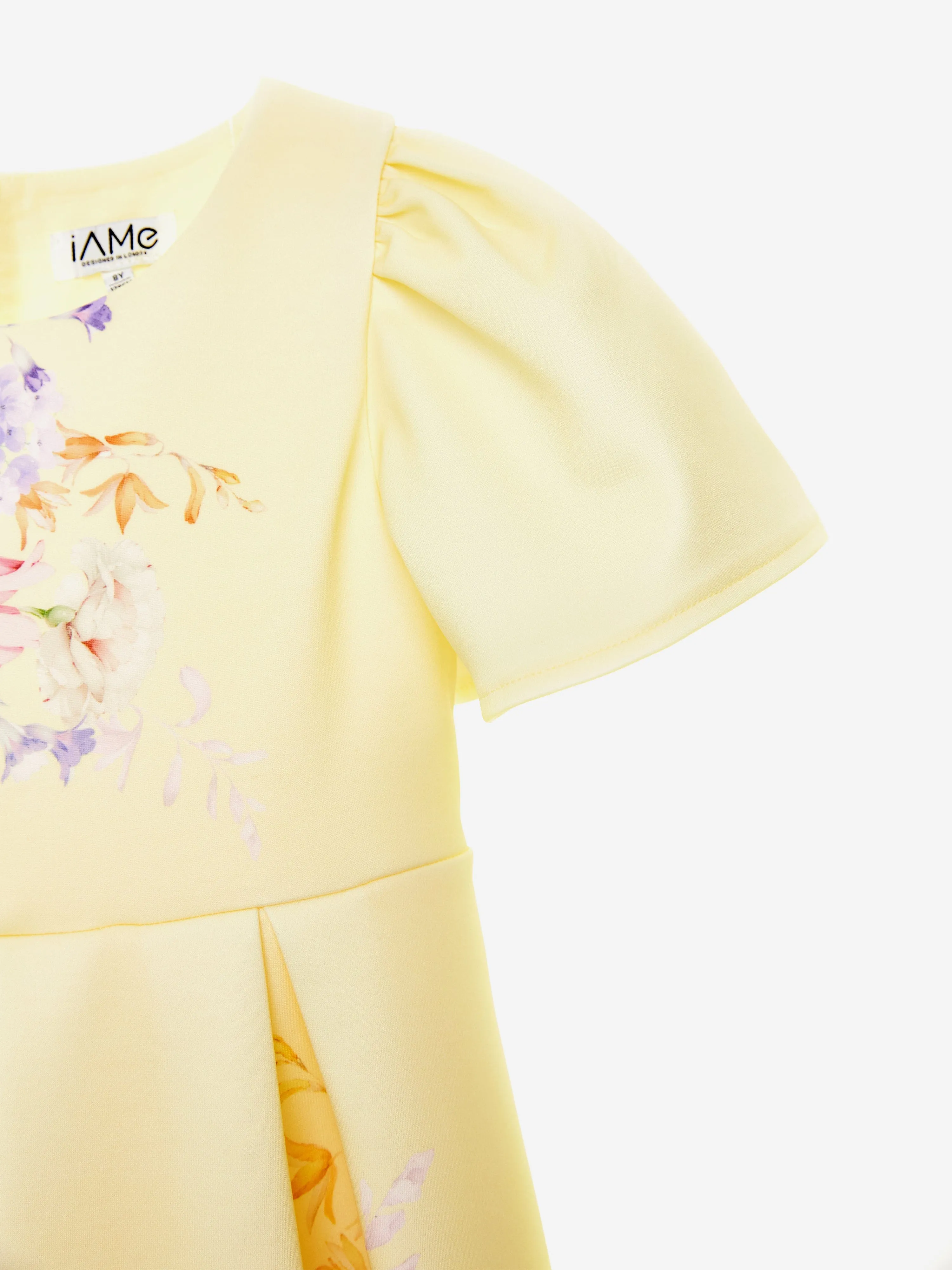 Mädchen Sonnenlicht Serenade Kleid in Gelb