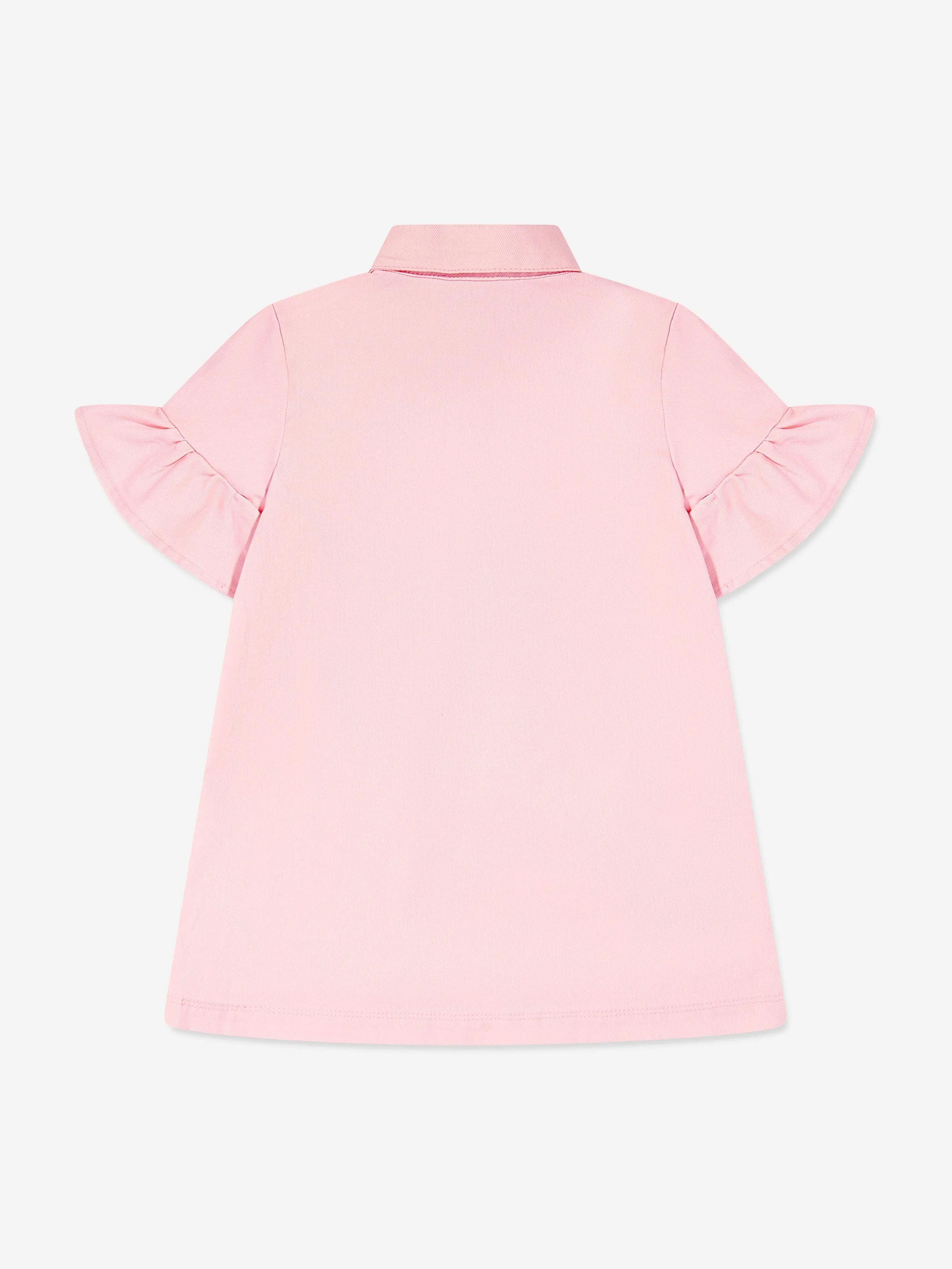 Mädchen Teddybär Polo Kleid in Rosa