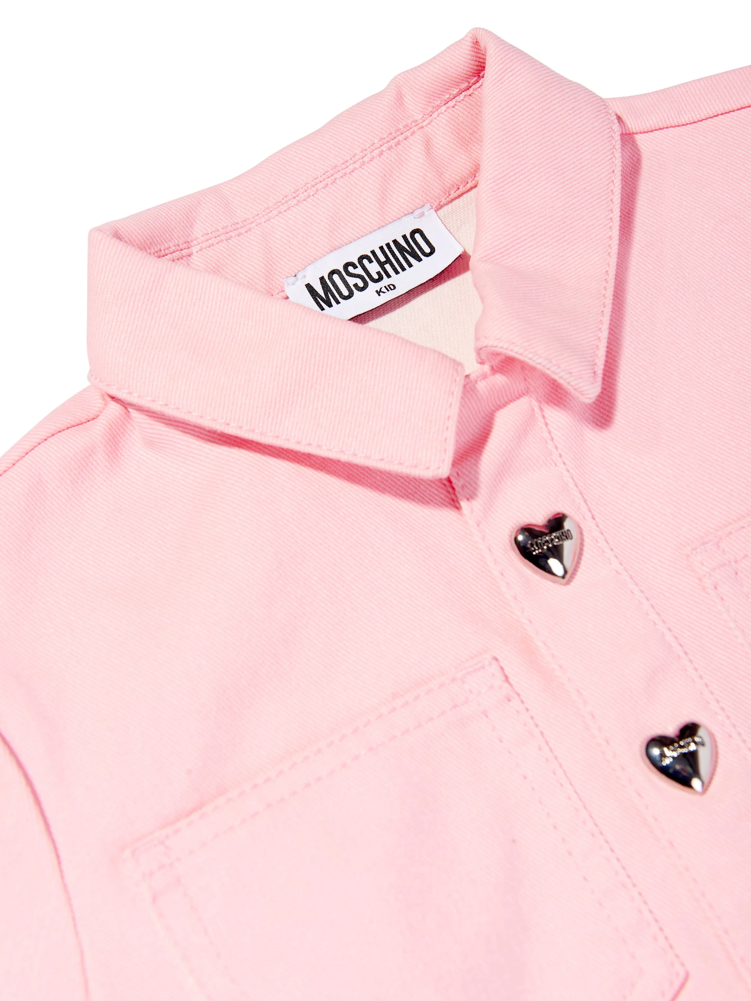 Mädchen Teddybär Polo Kleid in Rosa