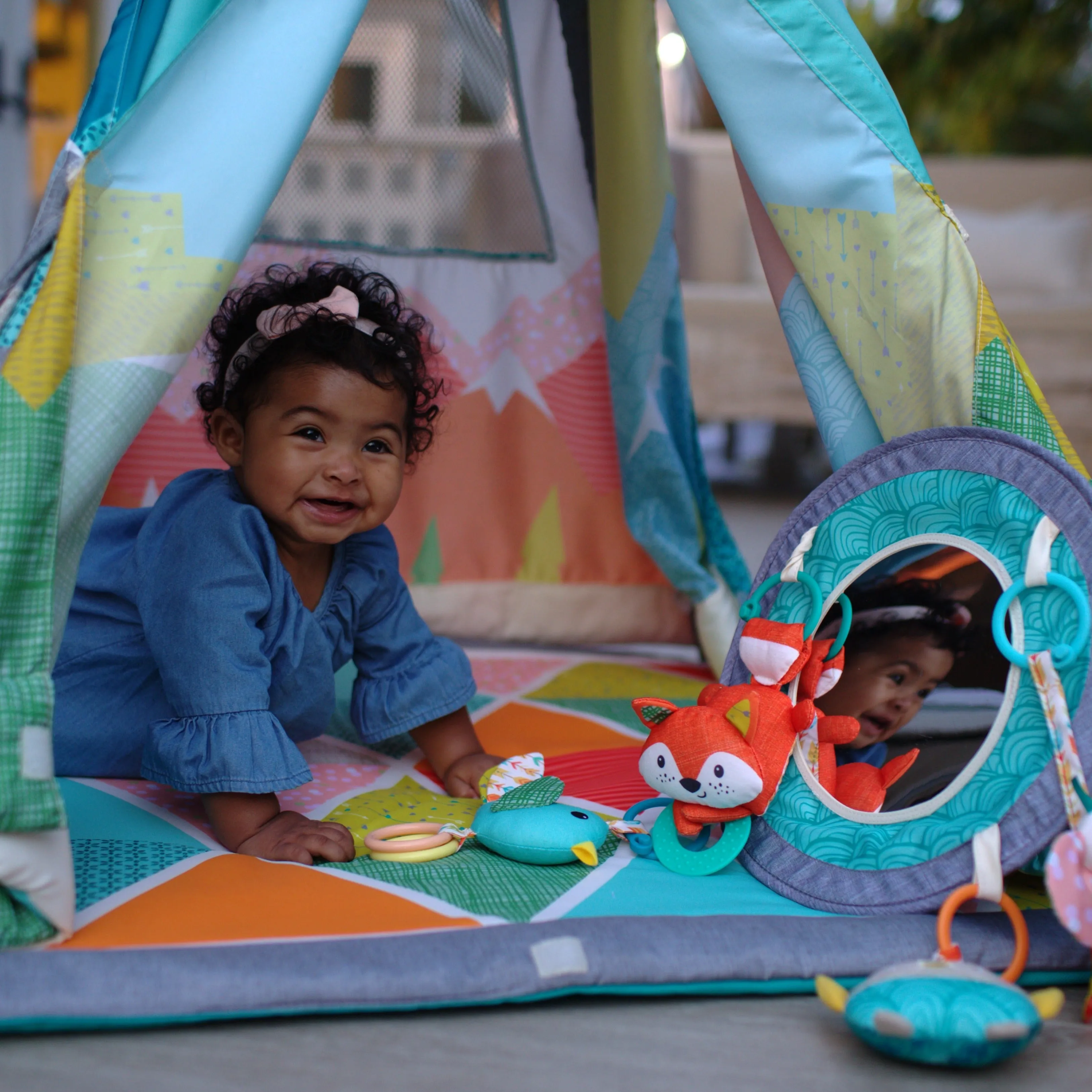 Spielbogen & Lustiges Tipi™ für Babys und Kleinkinder