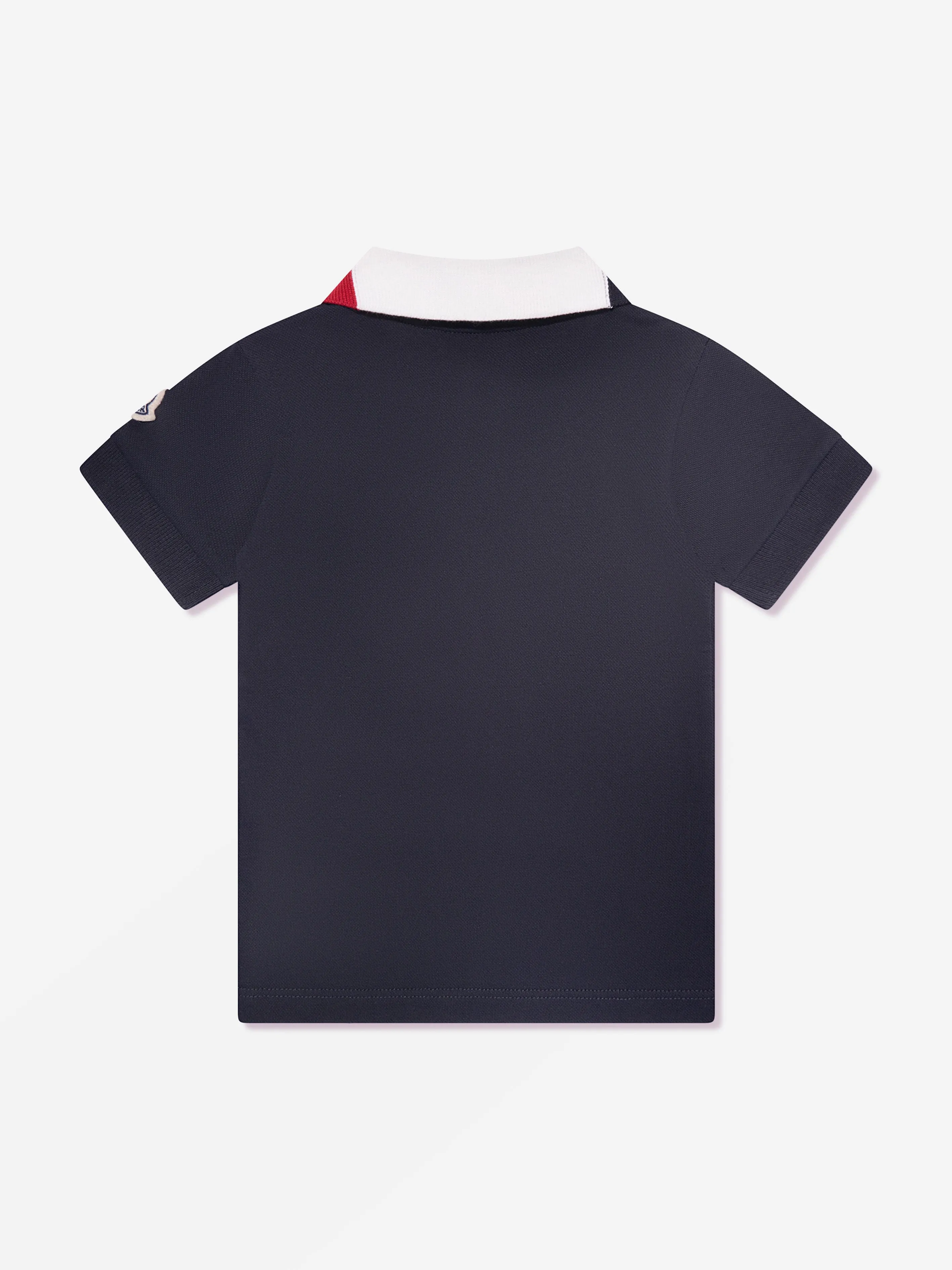 Moncler Enfant Baby Jungen Farbblock Polohemd in Marine