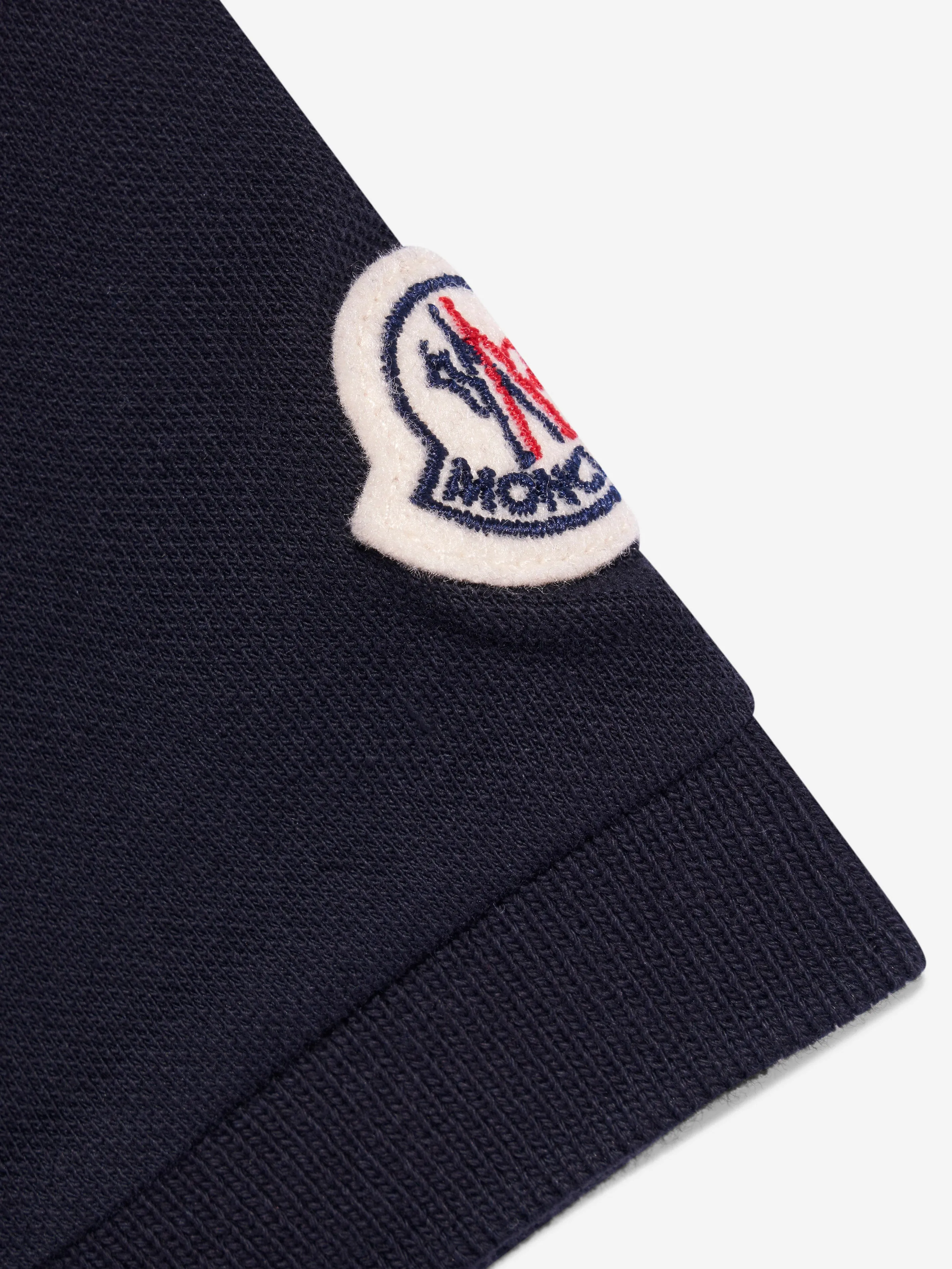 Moncler Enfant Baby Jungen Farbblock Polohemd in Marine