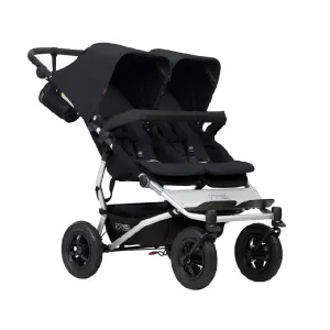 Mountain Buggy Duet V3.2 Doppelkinderwagen (Schwarz) - Geländegängig