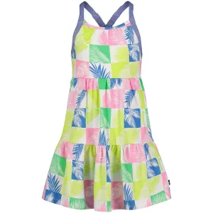 Nautica Kleid für Mädchen mit Druck und Etagen (4-6X) Antik-Weiß gewaschen Nautica