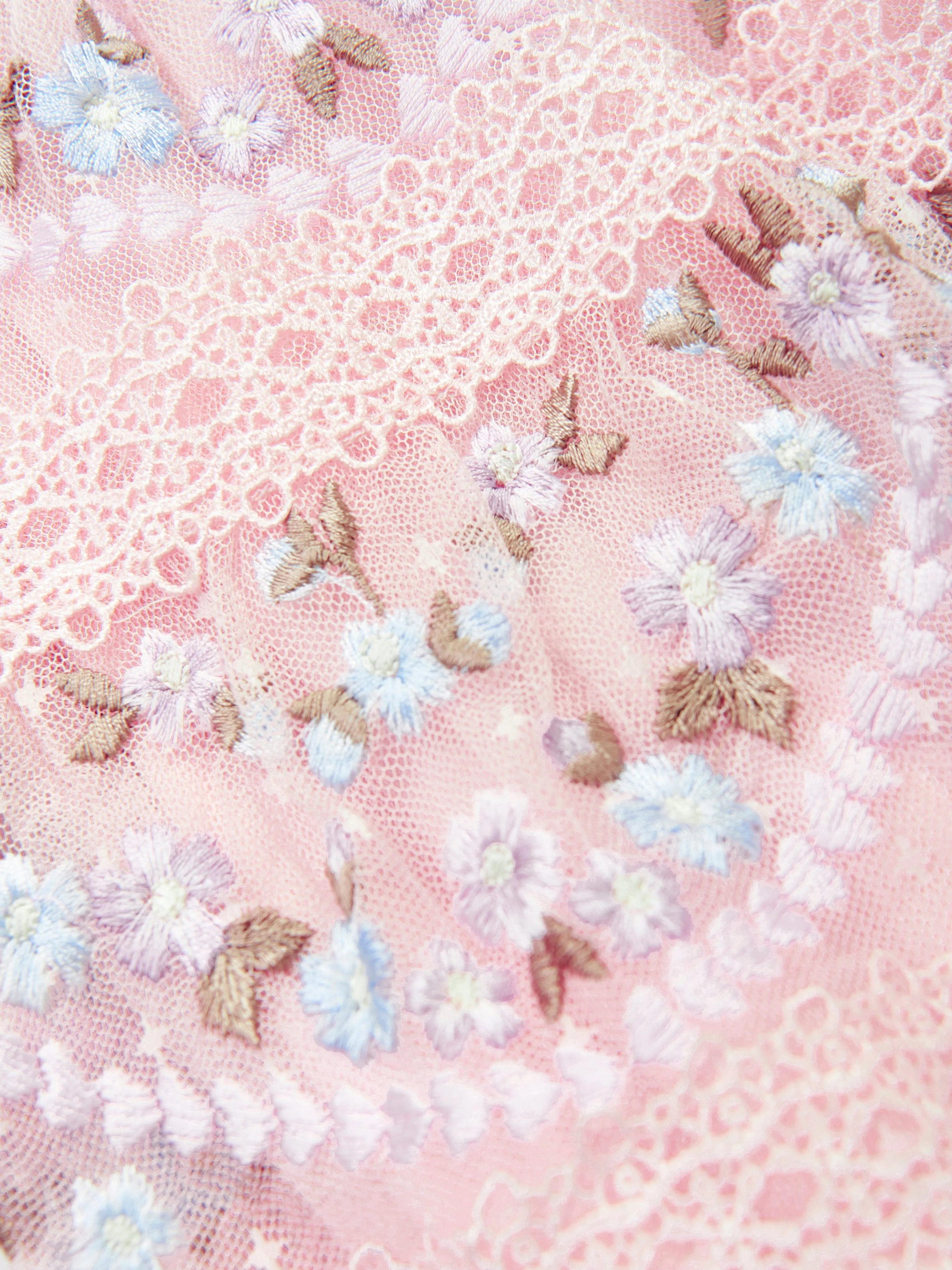 Needle & Thread Mädchen Girlanden Band Kleid in Rosa