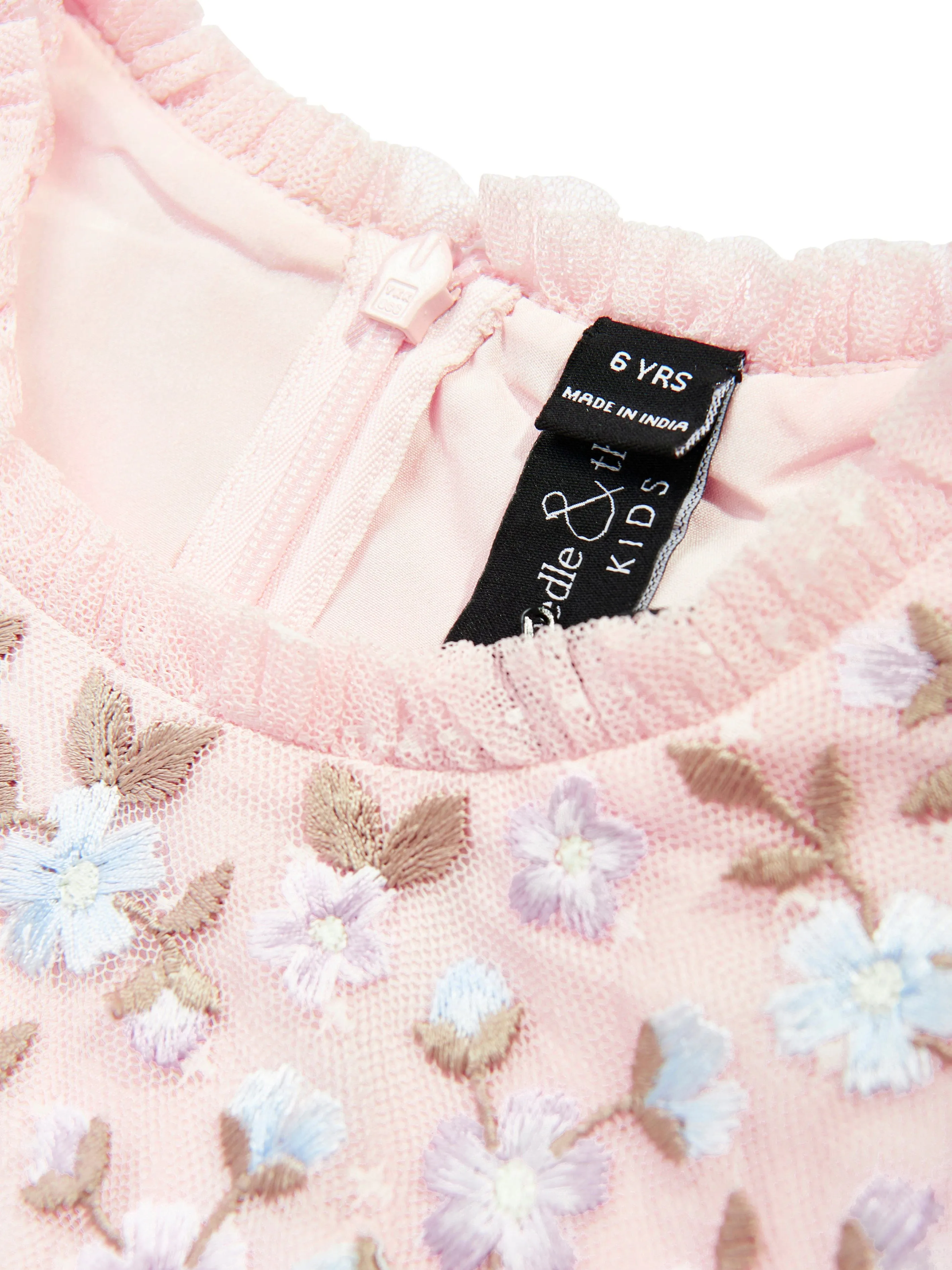 Needle & Thread Mädchen Girlanden Band Kleid in Rosa