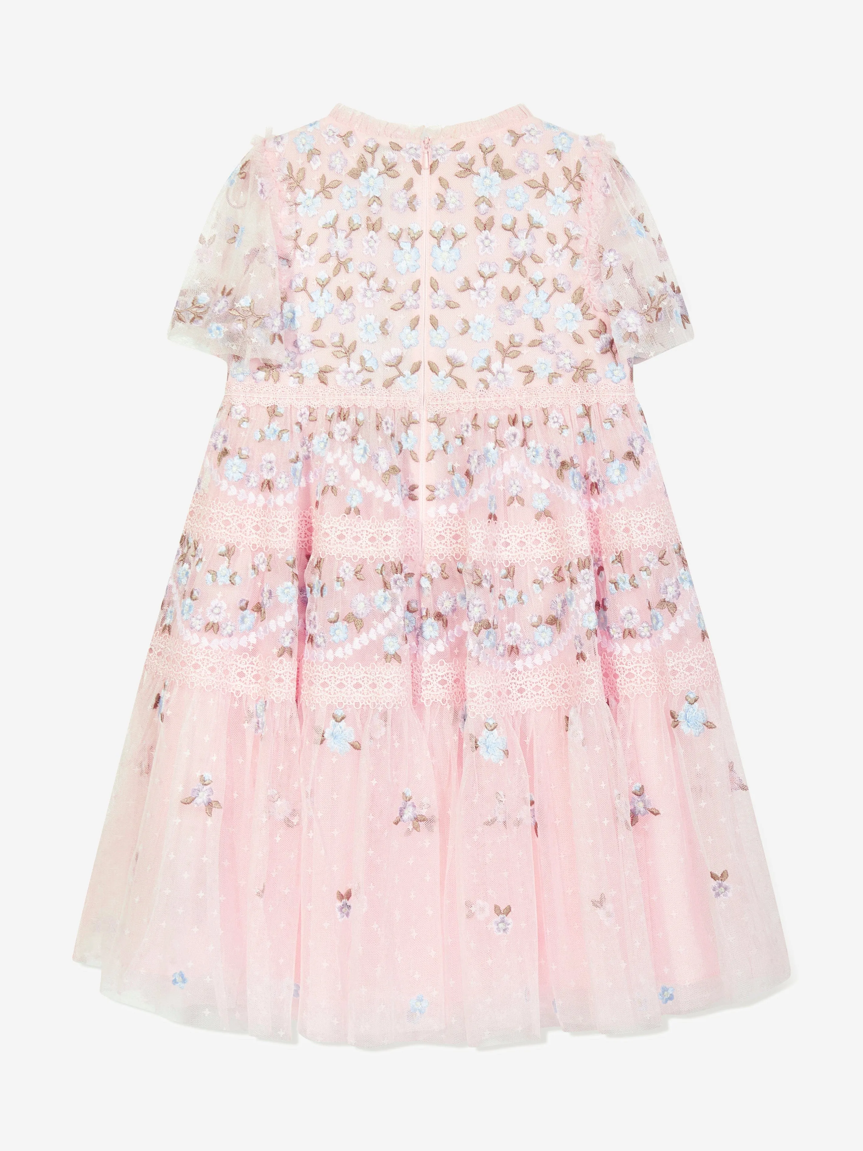 Needle & Thread Mädchen Girlanden Band Kleid in Rosa