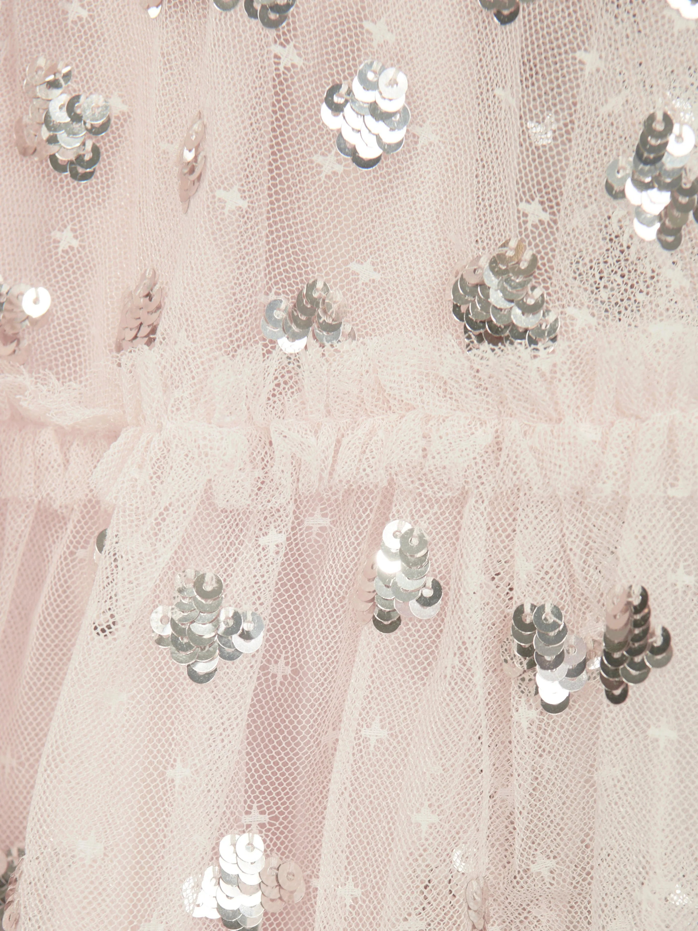 Needle & Thread Mädchen Glitzer Tüllkleid in Rosa
