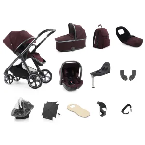 Oyster Autositz Oyster4 Ultimate 12-teiliges Bundle - Maulbeere