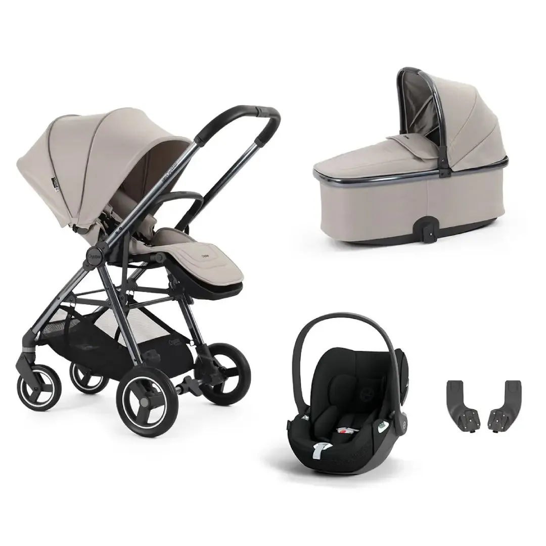 Oyster Gravity  4-teiliges Cloud T Bundle - Stein