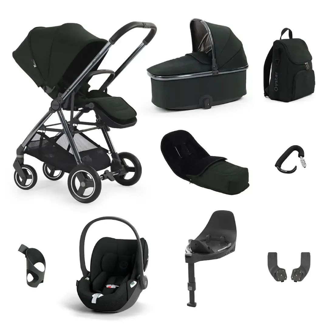 Oyster Gravity  9-teiliges Cloud T Bundle - Schwarzolive