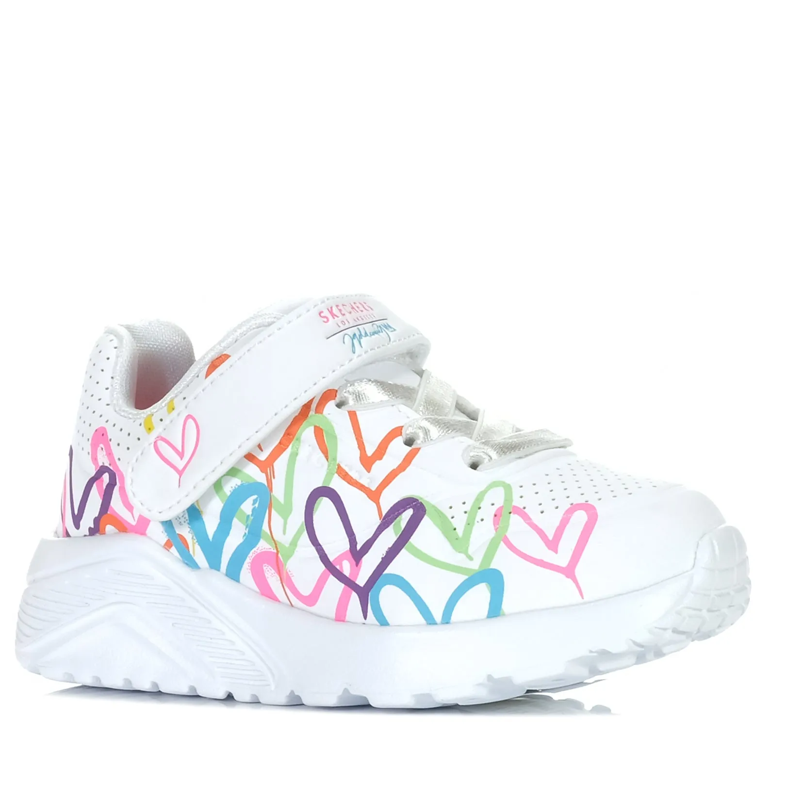 Skechers Babys x Jgoldcrown: Uno Lite 314078N Weiße Schuhe_Skechers