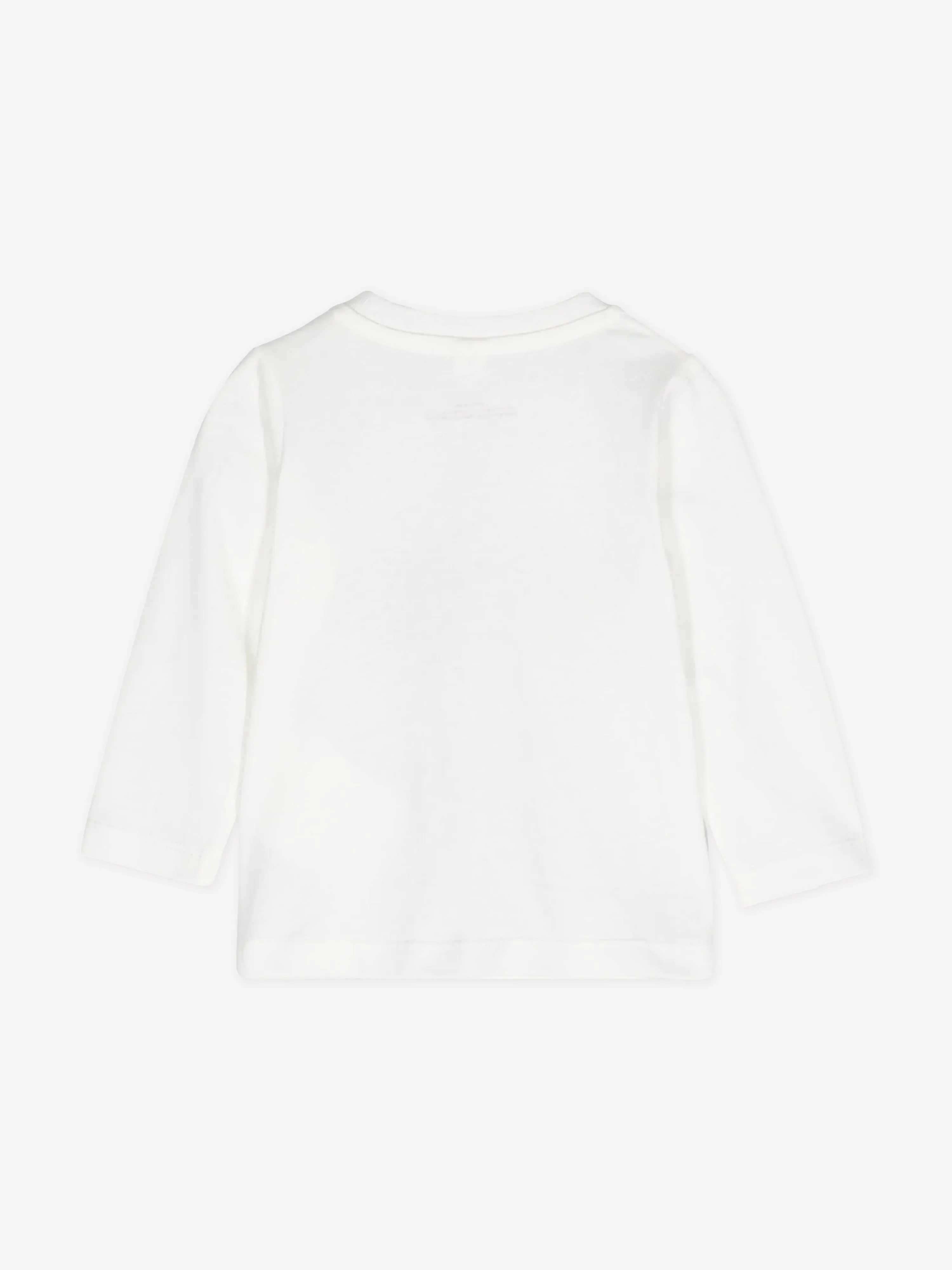 Stella McCartney Baby Girls Smiley Face T-Shirt in Elfenbein
