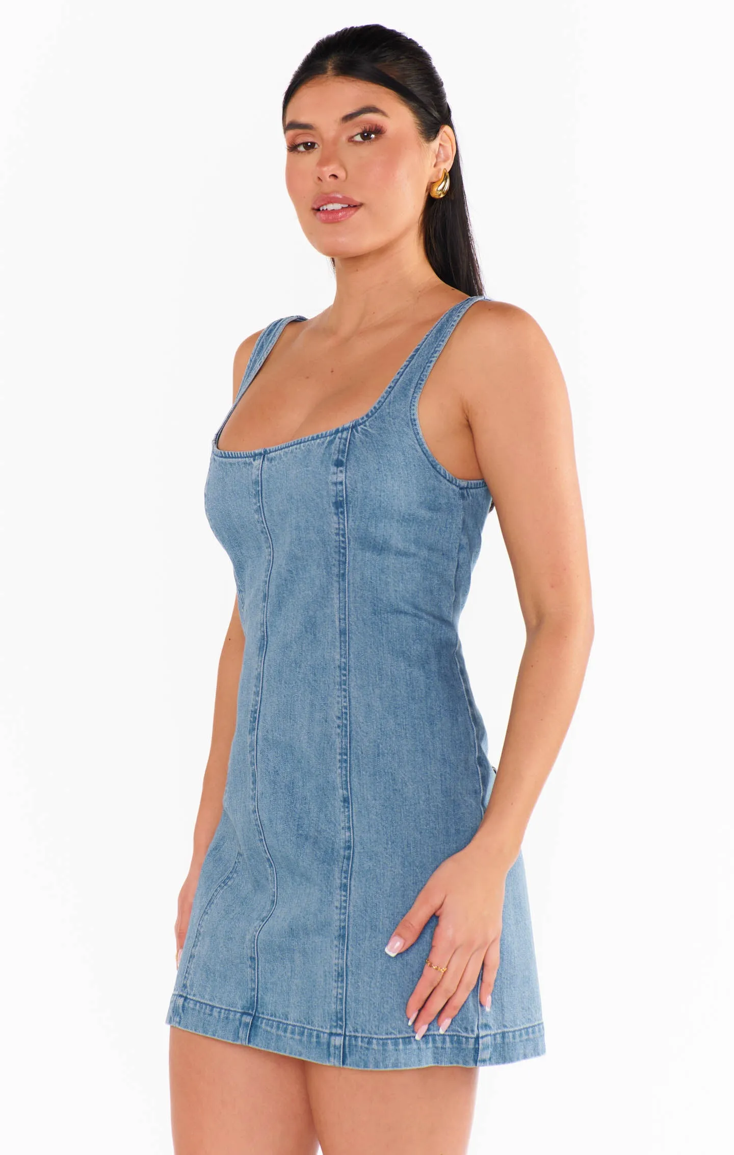 Steph Mini-Kleid ~ Düsteres Blau