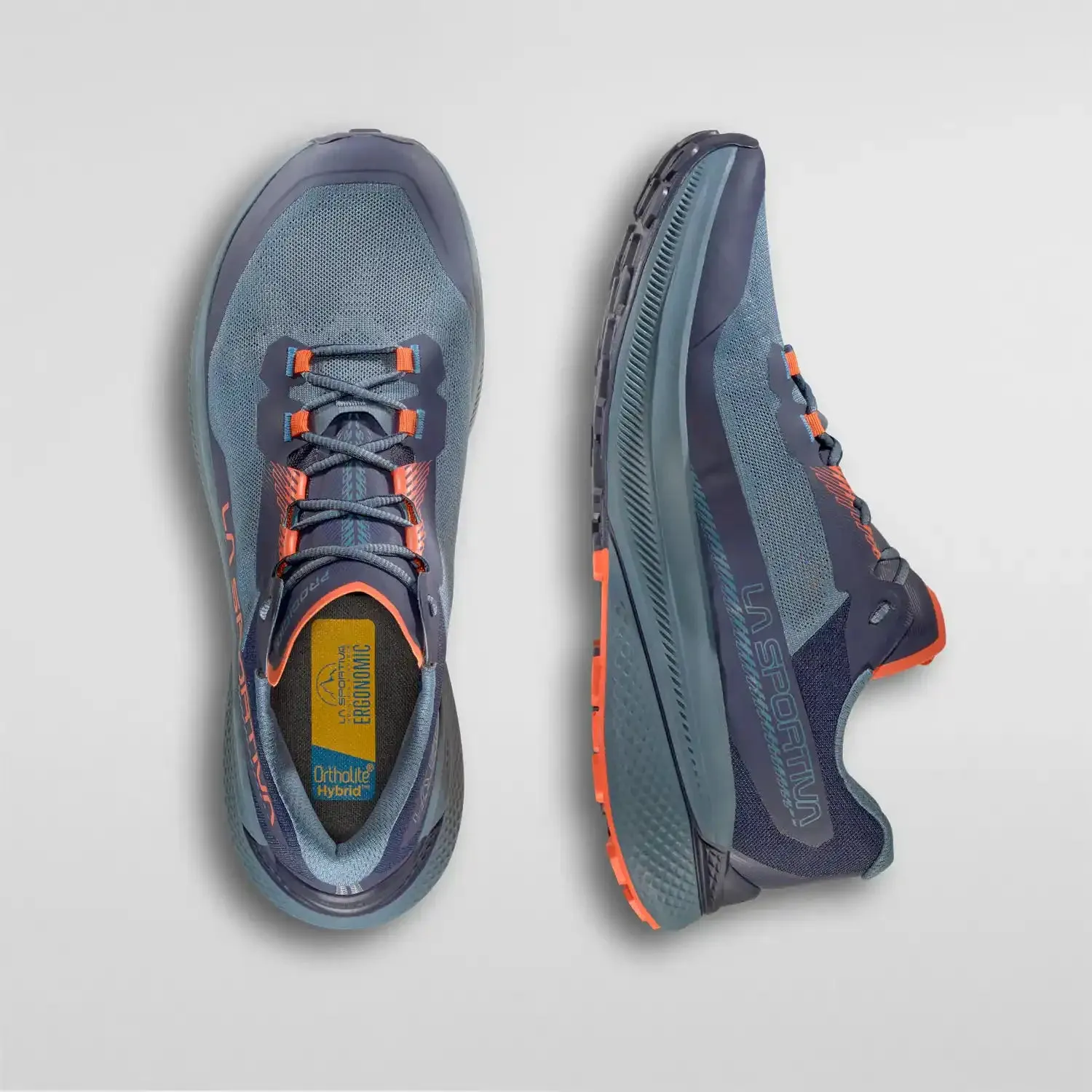 Reasonable Price For La Sportiva Prodigio Mens Trail Running Shoe - Hurricane/Deep Sea up to 65% off, free shipping for you.