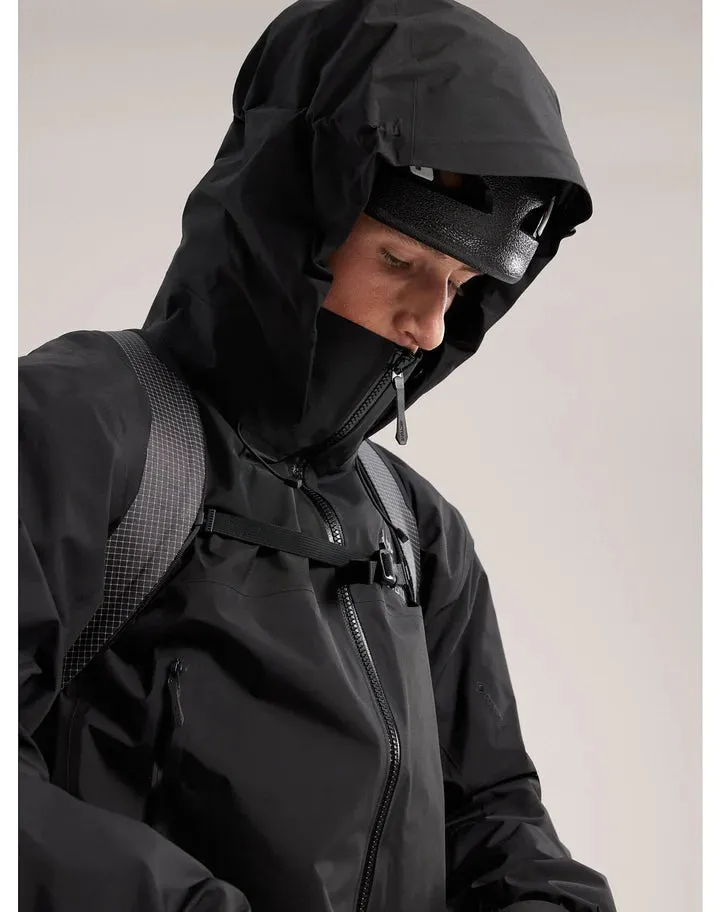 Enjoy Free Shipping Arcteryx Beta AR Mens Hooded Jacket - Black on our official site, up to 74% off, cheapest price and newest styles, it is a good choice for you.