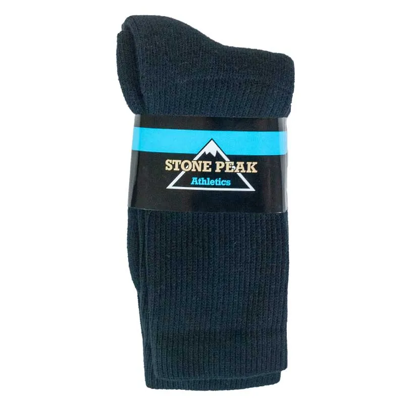 2025 Latest Styles For Stone Peak Adult Crew Sport Socks - Black 3pk , it is worth tu buy our cheap Items, we offer a world of comfort in these Items, trust us!